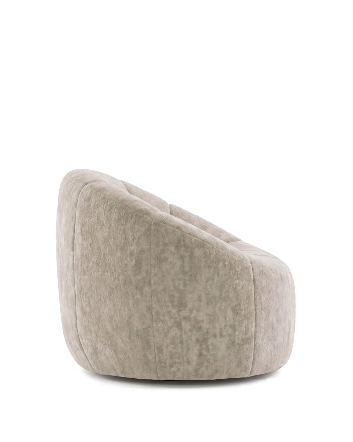Pumpa 71™ lounge chair | beige gray chenille - chairs 71 | madorne