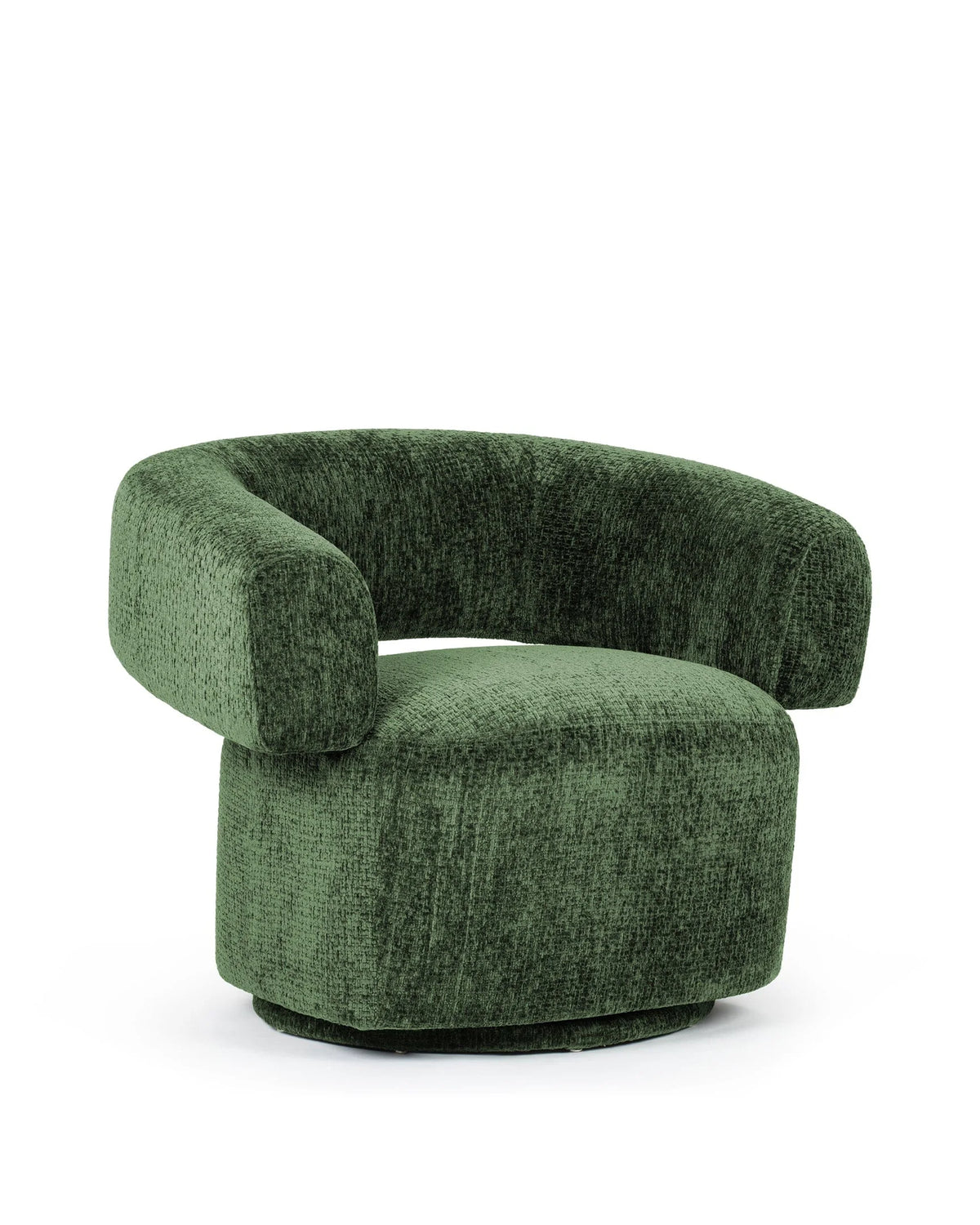 Raya™ swivel lounge chair | velvet - chairs ruff armchair-inspired | madorne