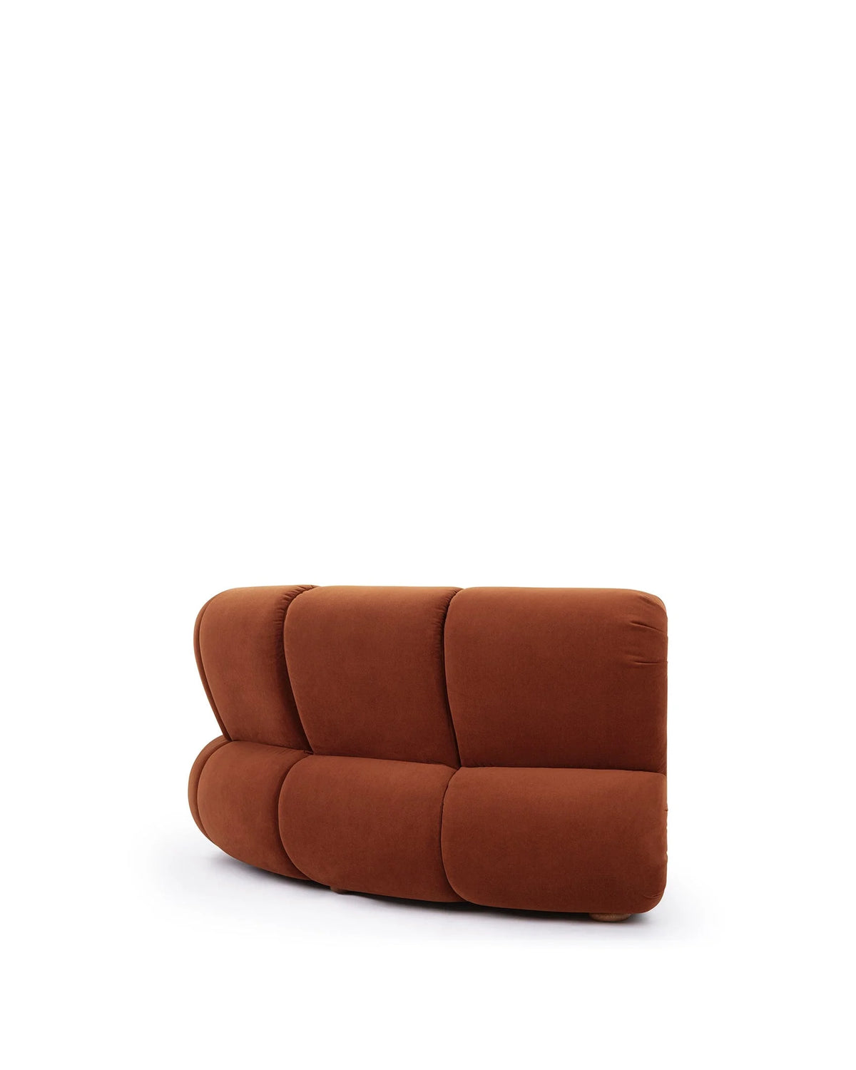 Rivage™ crescent sectional | curved upholstery - sectionals rivage | sofa | madorne