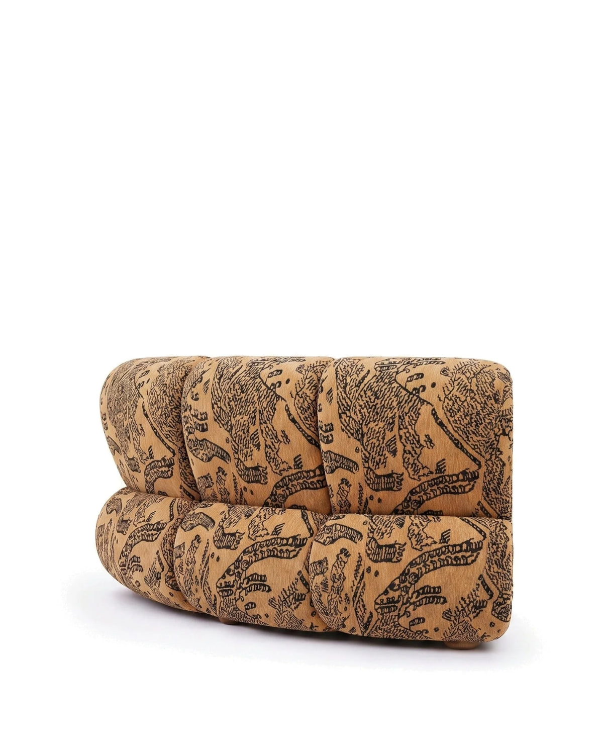 Rivage™ crescent sectional | curved upholstery - sectionals rivage | sofa | madorne