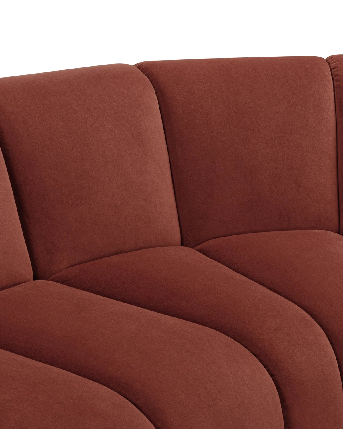 Rivage™ six-seater sectional | walnut detail - 4+ seaters rivage | sofa | madorne