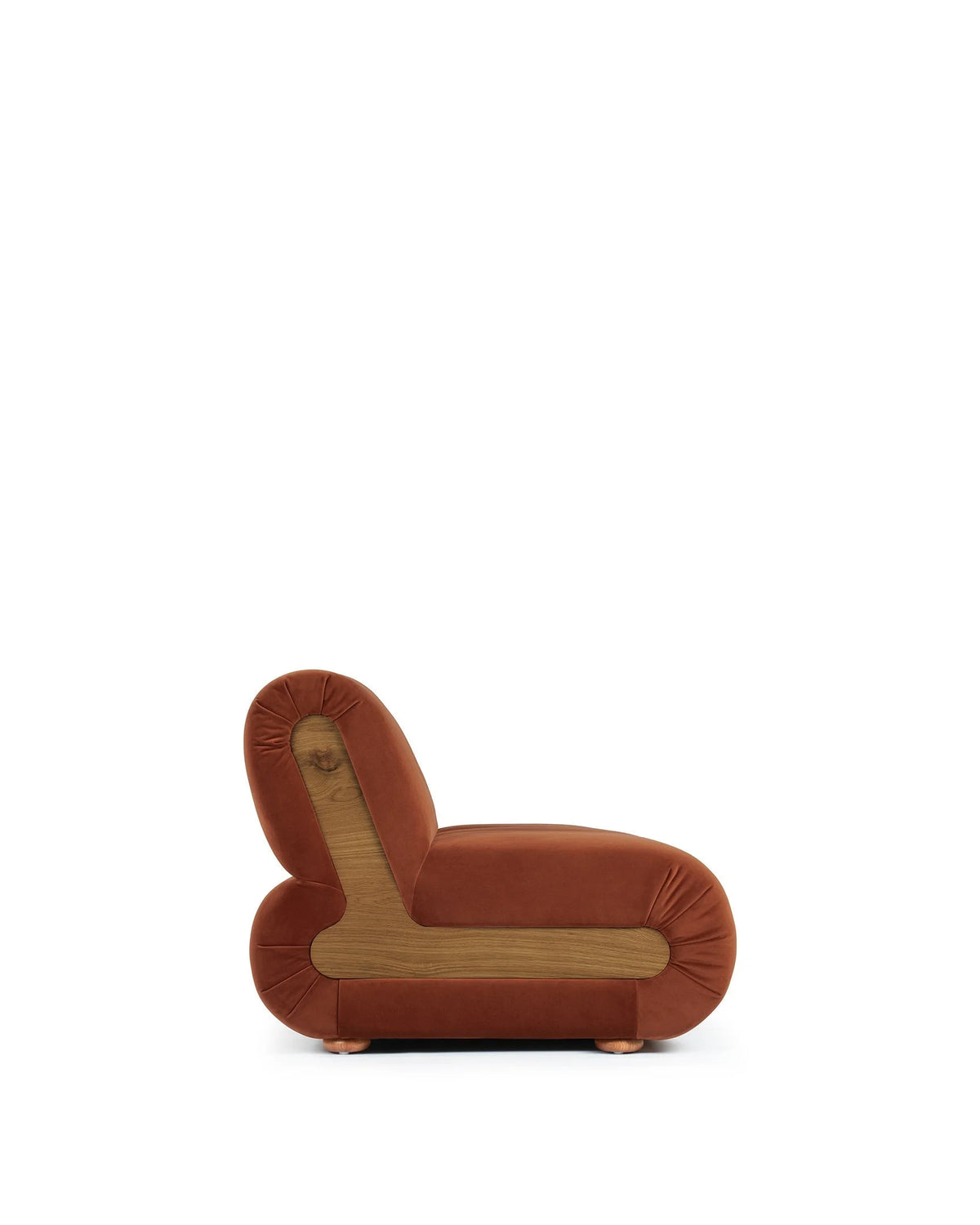 Rivage™ three-seater sofa | walnut side panels - 3 seaters rivage | madorne