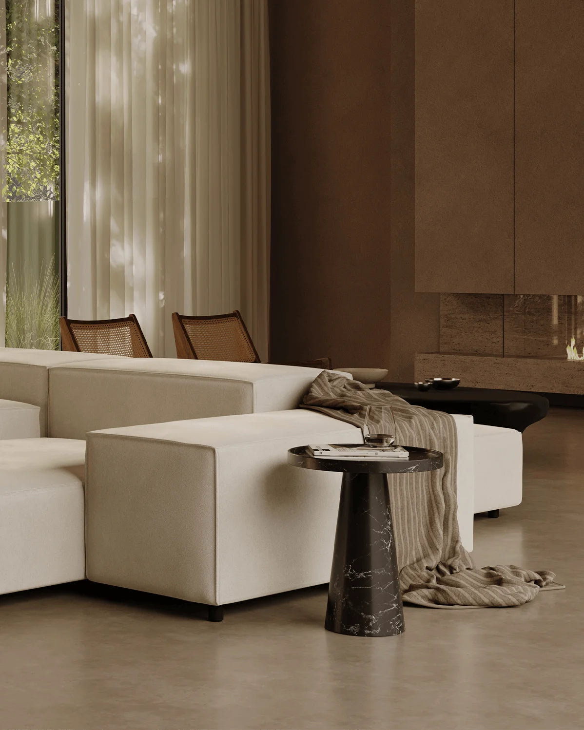 Rocca™ side table - tables rocca | modern | madorne