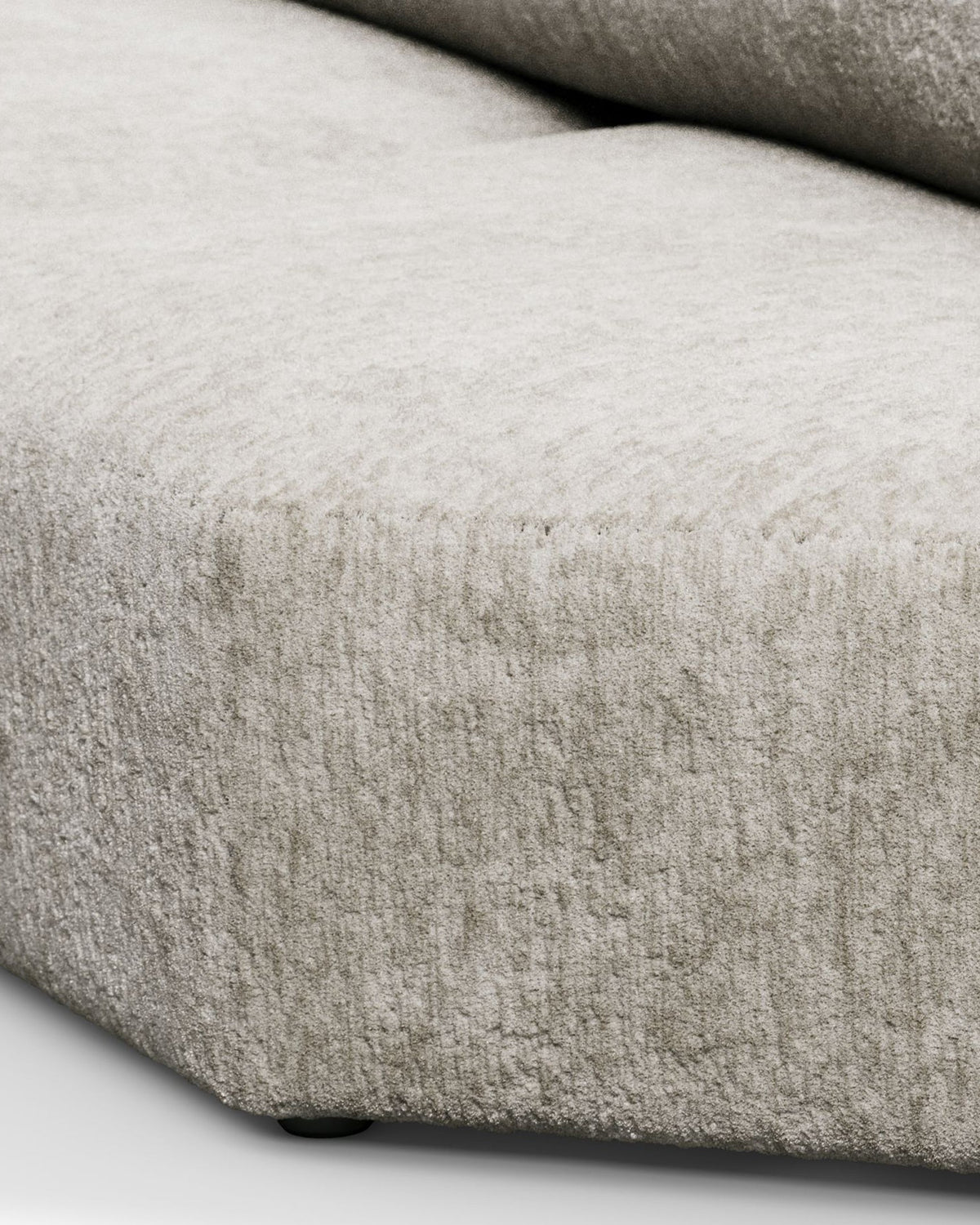 Rockscape 04™ five-seater sofa | dove chenille - five seat sectional / textured - sectionals 04 | madorne
