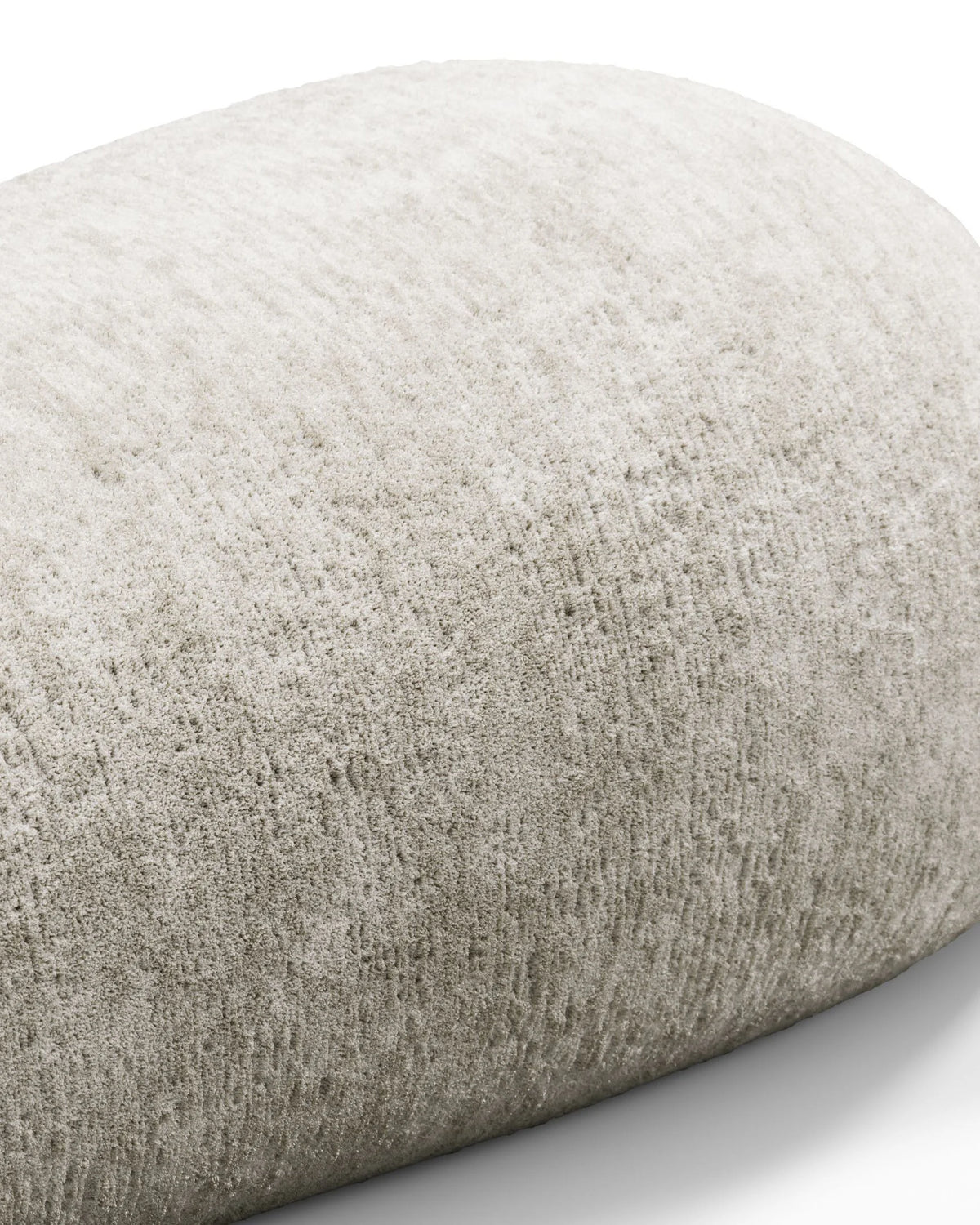 Rockscape 04™ module large backrest | dove textured chenille - modules 04 | designer modular sofa el...