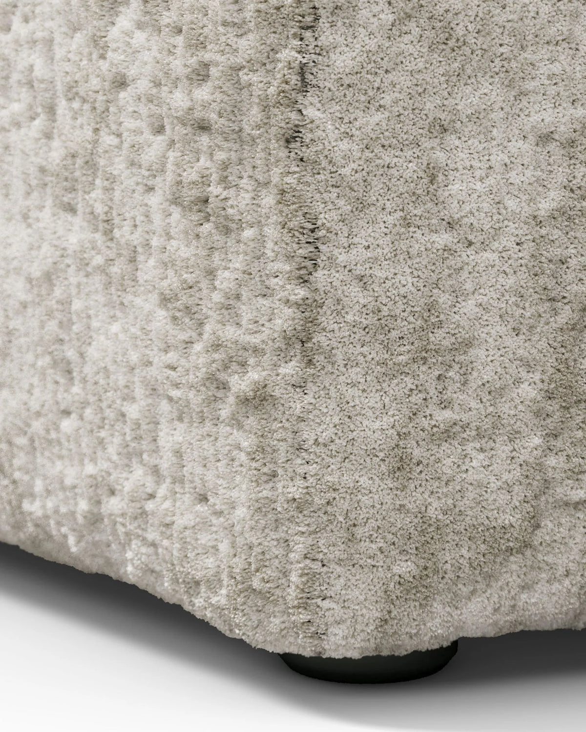 Rockscape 04™ module seat section 3 | soft textured chenille - dove - modules 04 | designer modular sofa el...