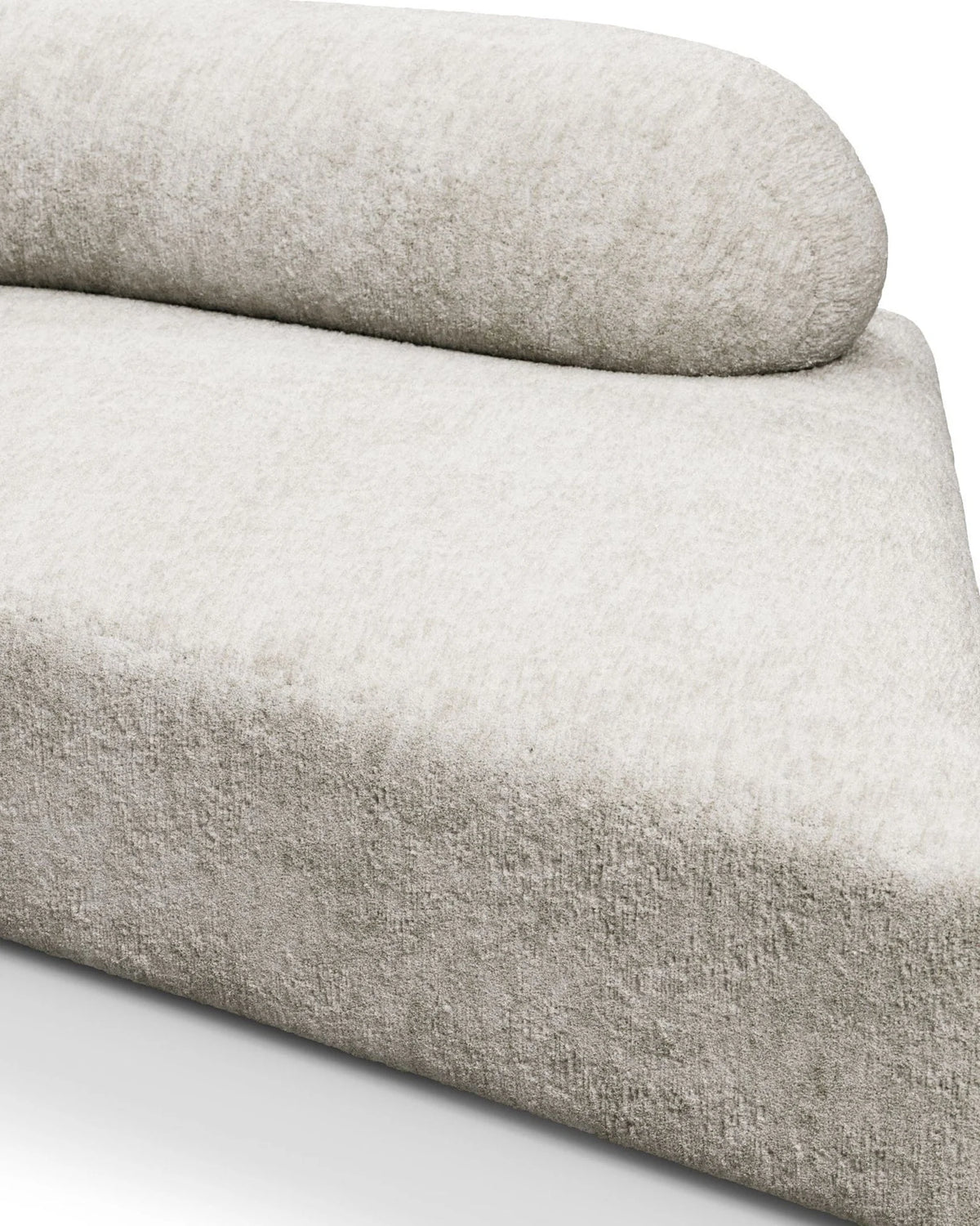 Rockscape 04™ sofa small | dove textured chenille - sectional / sectionals 04 | madorne