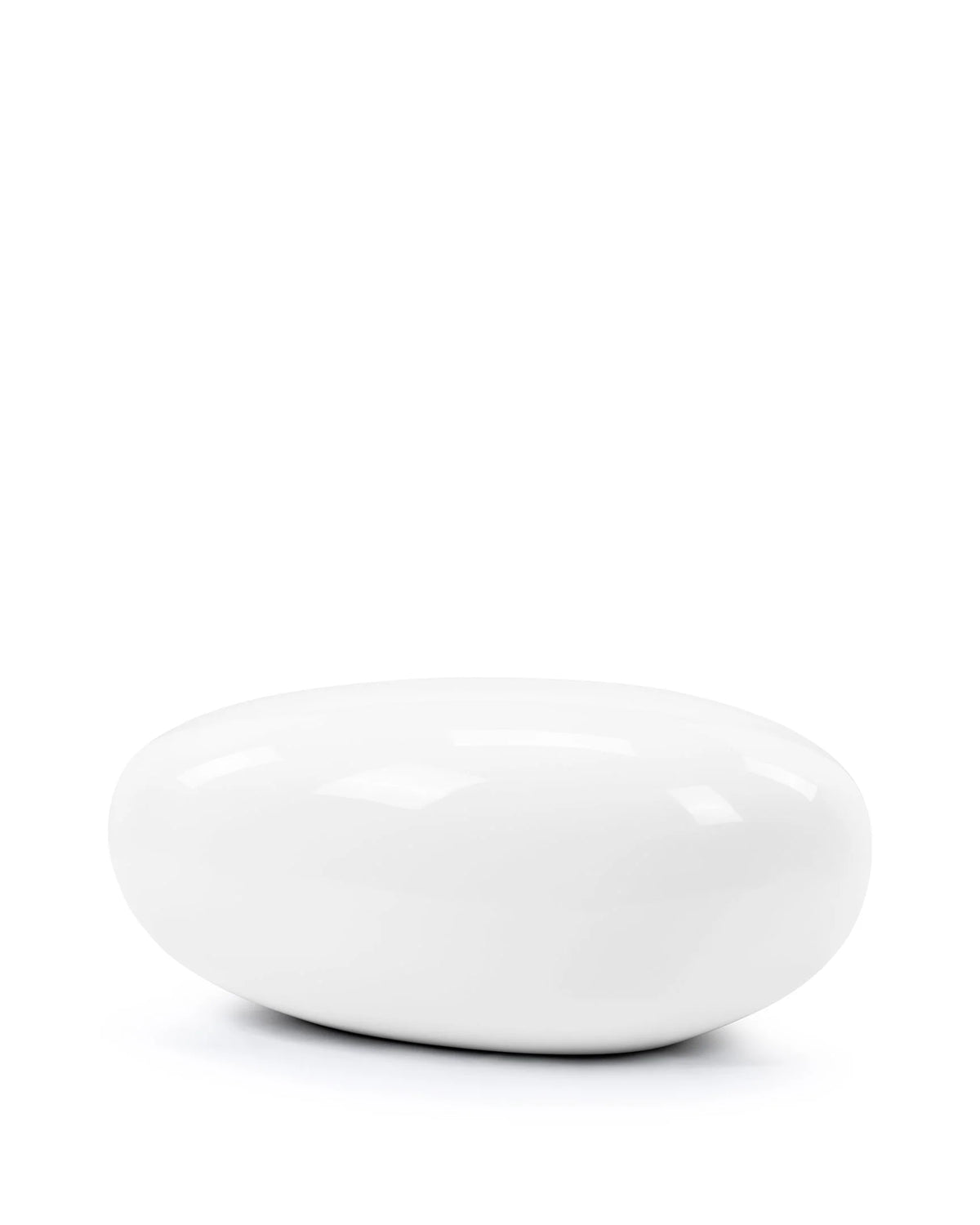 Roka™ indoor/outdoor pouf | fiberglass with a gloss finish - stools & ottomans roka inspired by koishi | madorne