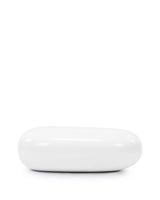 Roka™ indoor/outdoor pouf | fiberglass with a gloss finish - stools & ottomans roka inspired by koishi | madorne