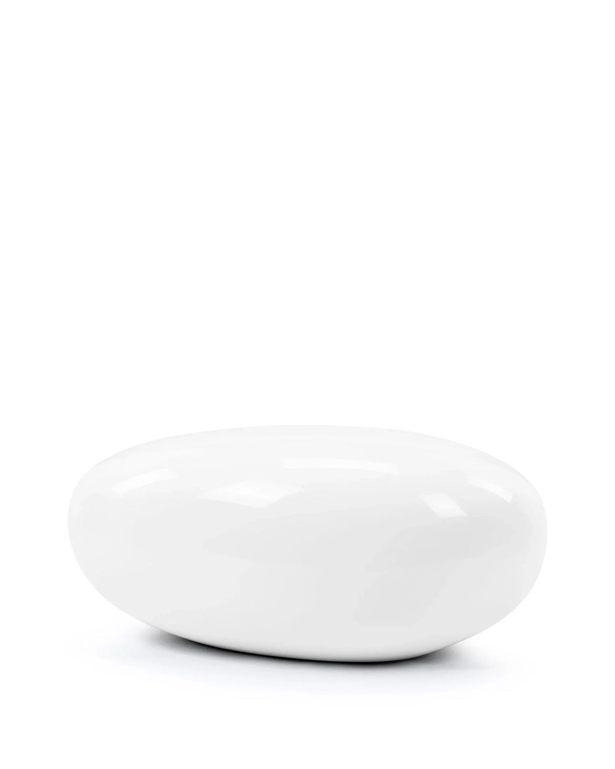 Roka™ indoor/outdoor pouf | fiberglass with a gloss finish - stools & ottomans roka inspired by koishi | madorne