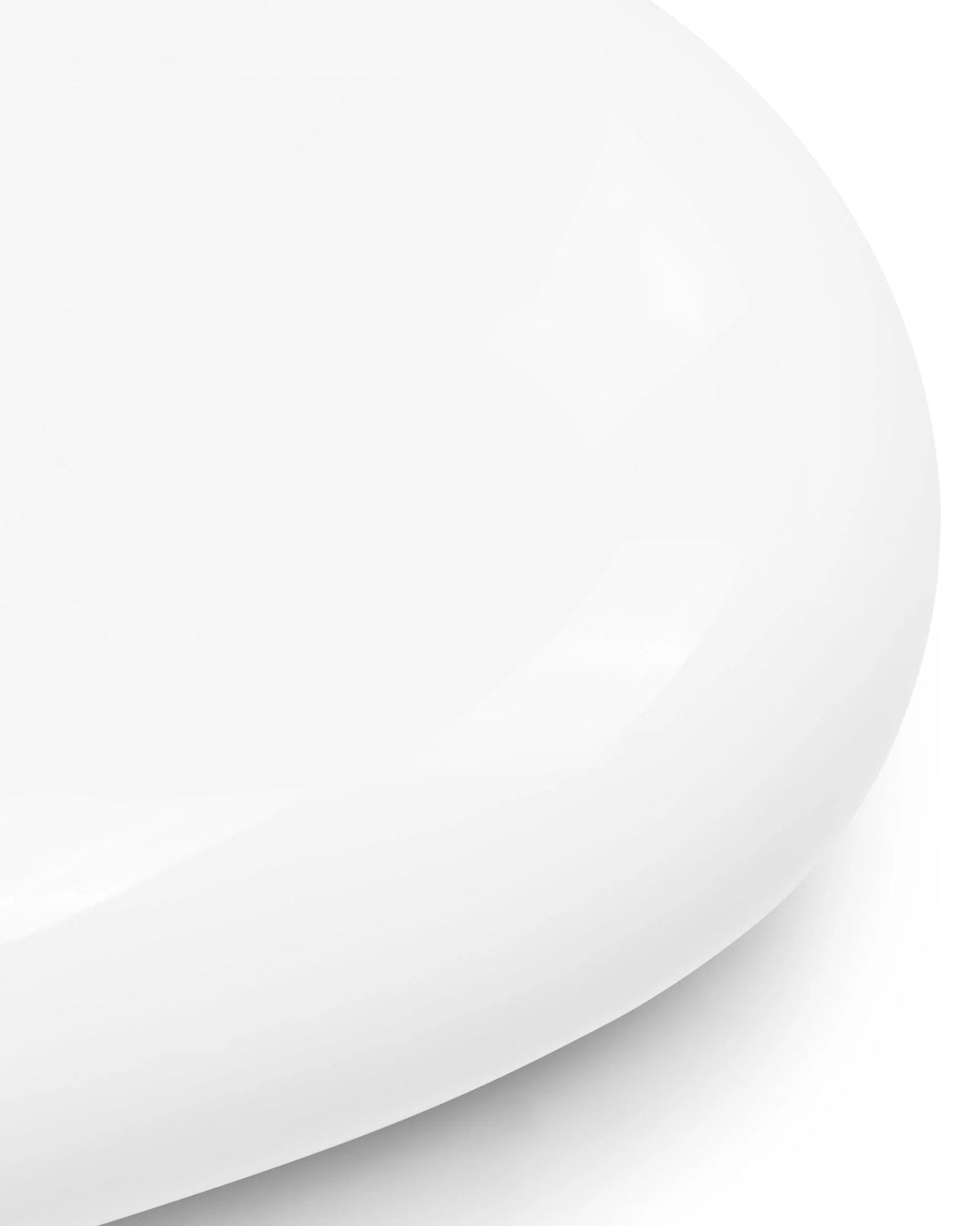 Roka™ indoor/outdoor pouf | fiberglass with a gloss finish - stools & ottomans roka inspired by koishi | madorne