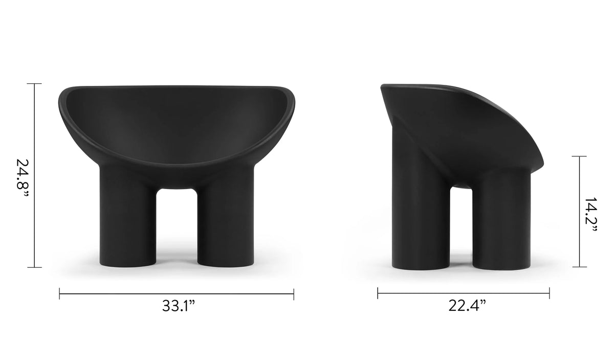 Roly 14™ outdoor chair | molded shell - dining chairs 14 | madorne