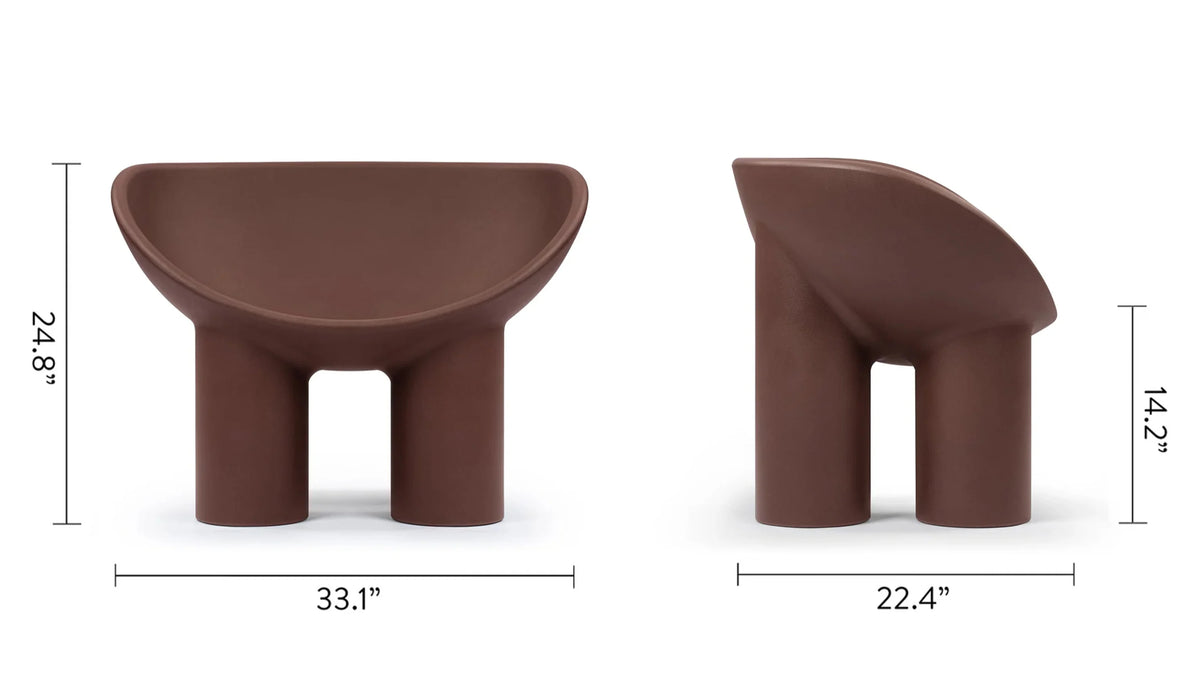 Roly 14™ outdoor chair | molded shell - dining chairs 14 | madorne