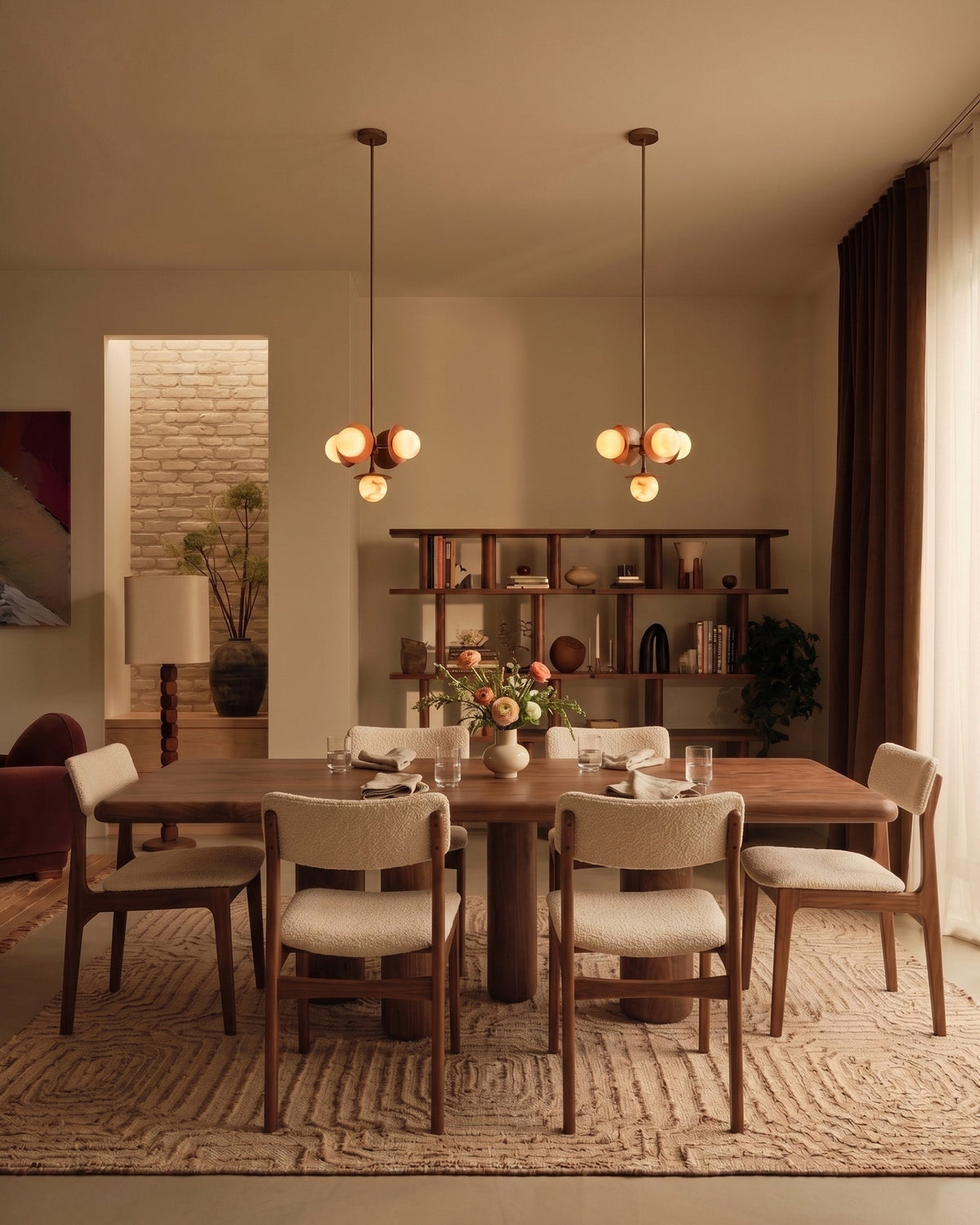 Ronda arc™ dining table | walnut - tables arc | madorne