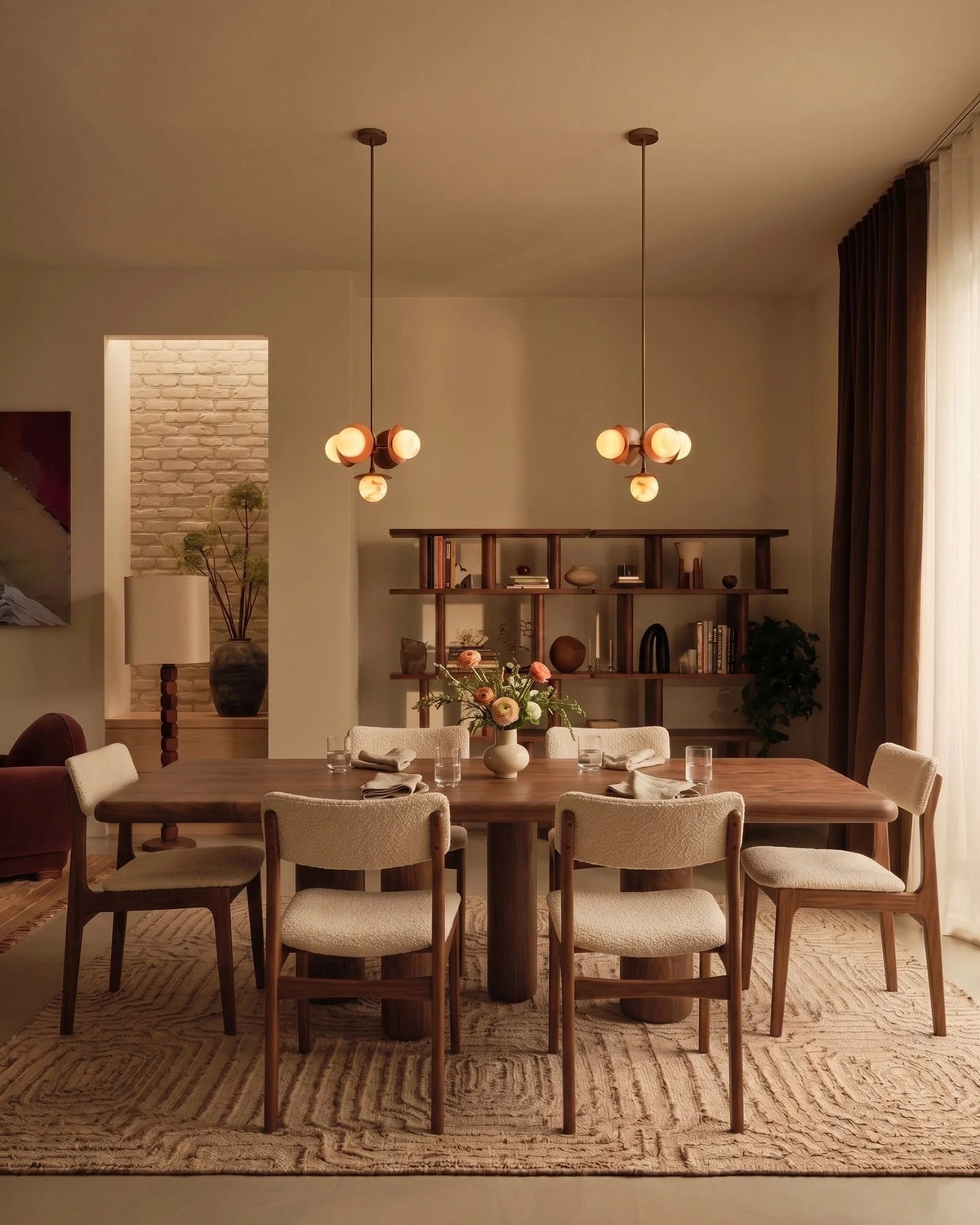 Ronda arc™ dining table | walnut - tables arc | madorne