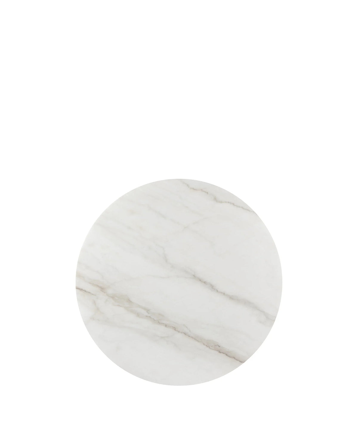 Sagan 55™ round dining table | travertine pedestal - tables epic table-inspired | madorne