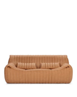Sander 76™ two seater sofa | tan vegan leather - 2 seaters 76 inspired by sandra two-seater | madorne