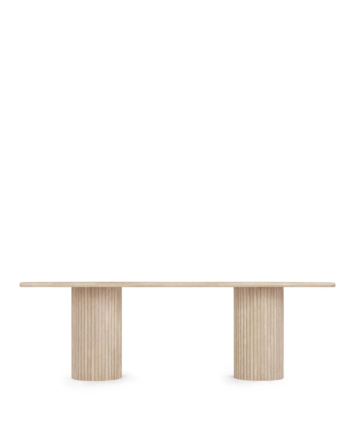 Saturne 98™ oval dining table | natural marble - tables 98 | madorne