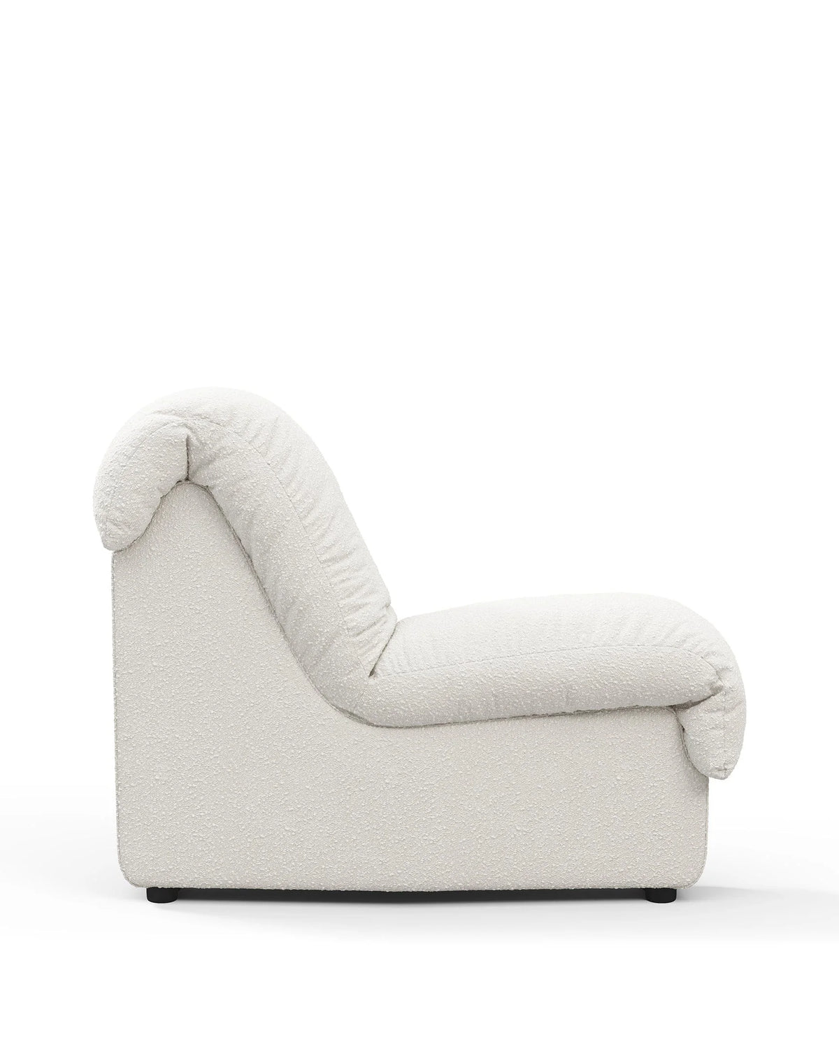 Serpent 72™ left-end module | curved sectional - modules 72 | modular sofa element | madorne