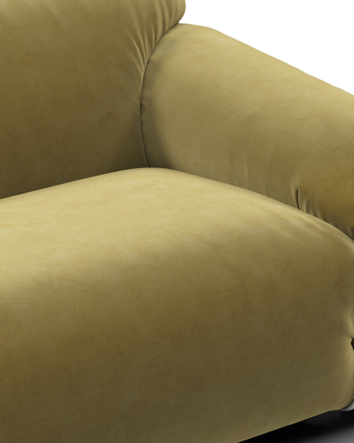 Sesa 70™ two-seater sofa | olive gold velvet - 2 seaters 70 | madorne