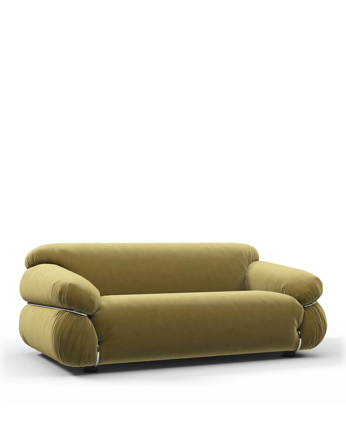 Sesa 70™ two-seater sofa | olive gold velvet - 2 seaters 70 | madorne