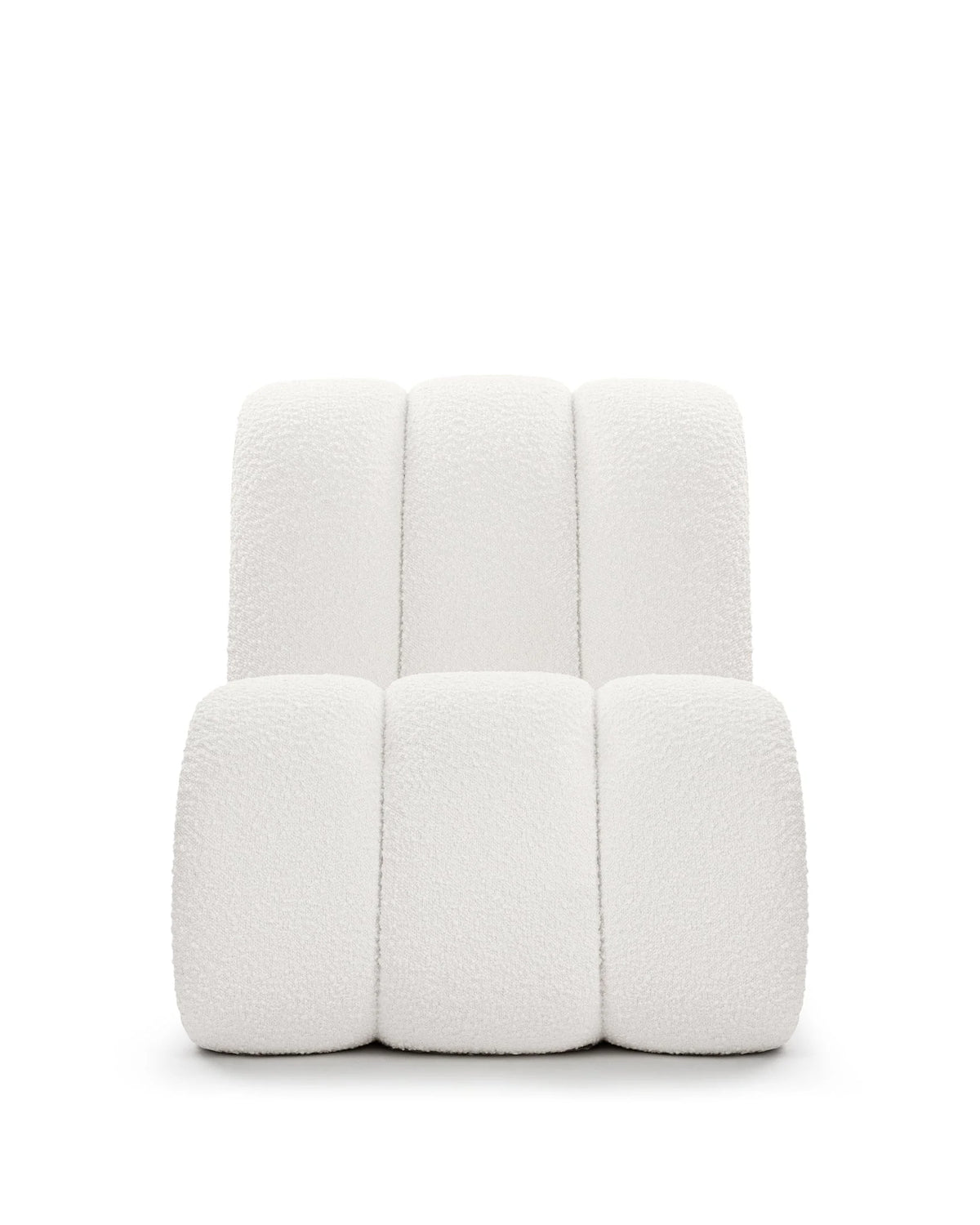 Siena arc™ lounge chair | polyester boucle - chairs arc inspired by toe | madorne