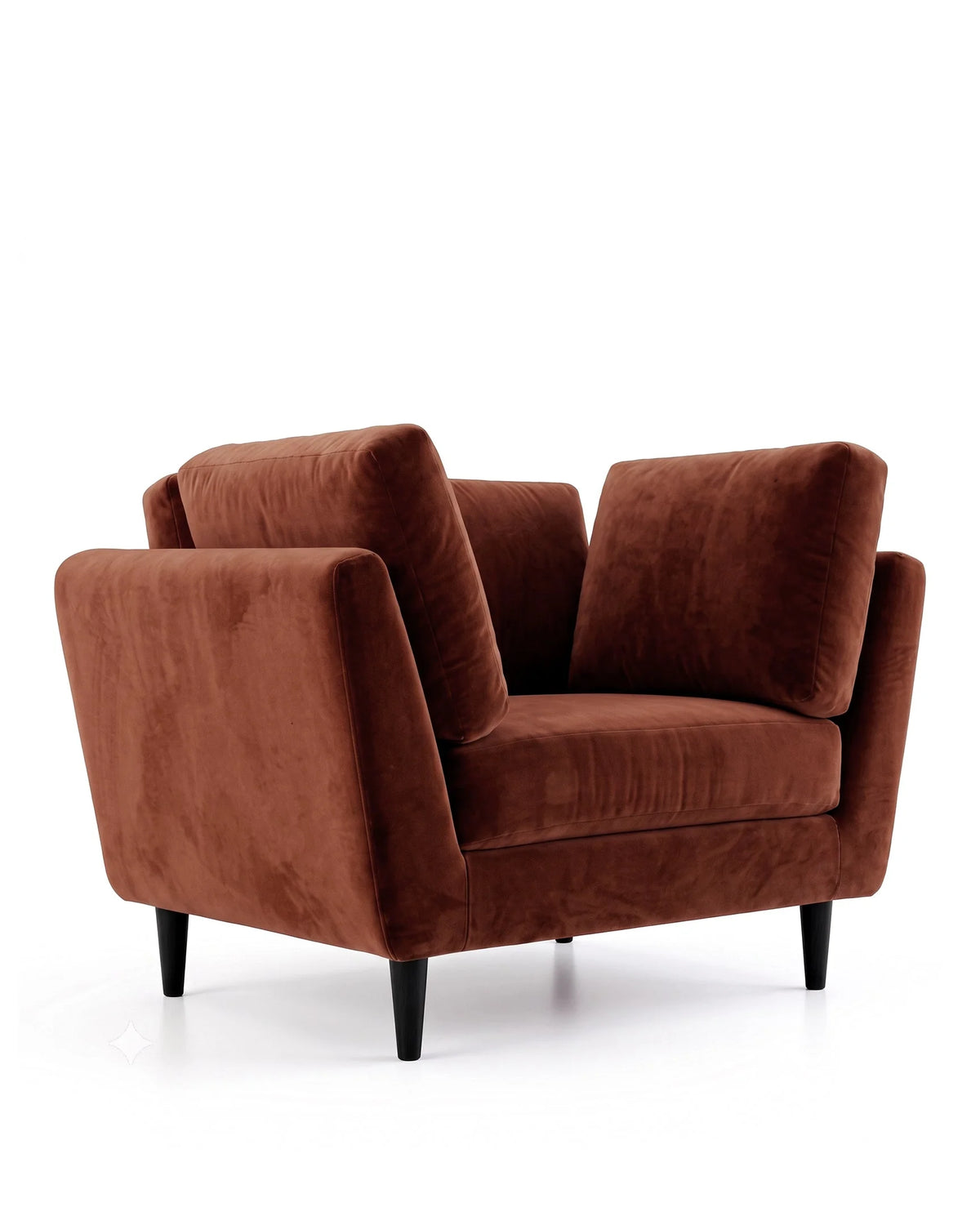 Siena Wrap™ Armchair | Russet Velvet