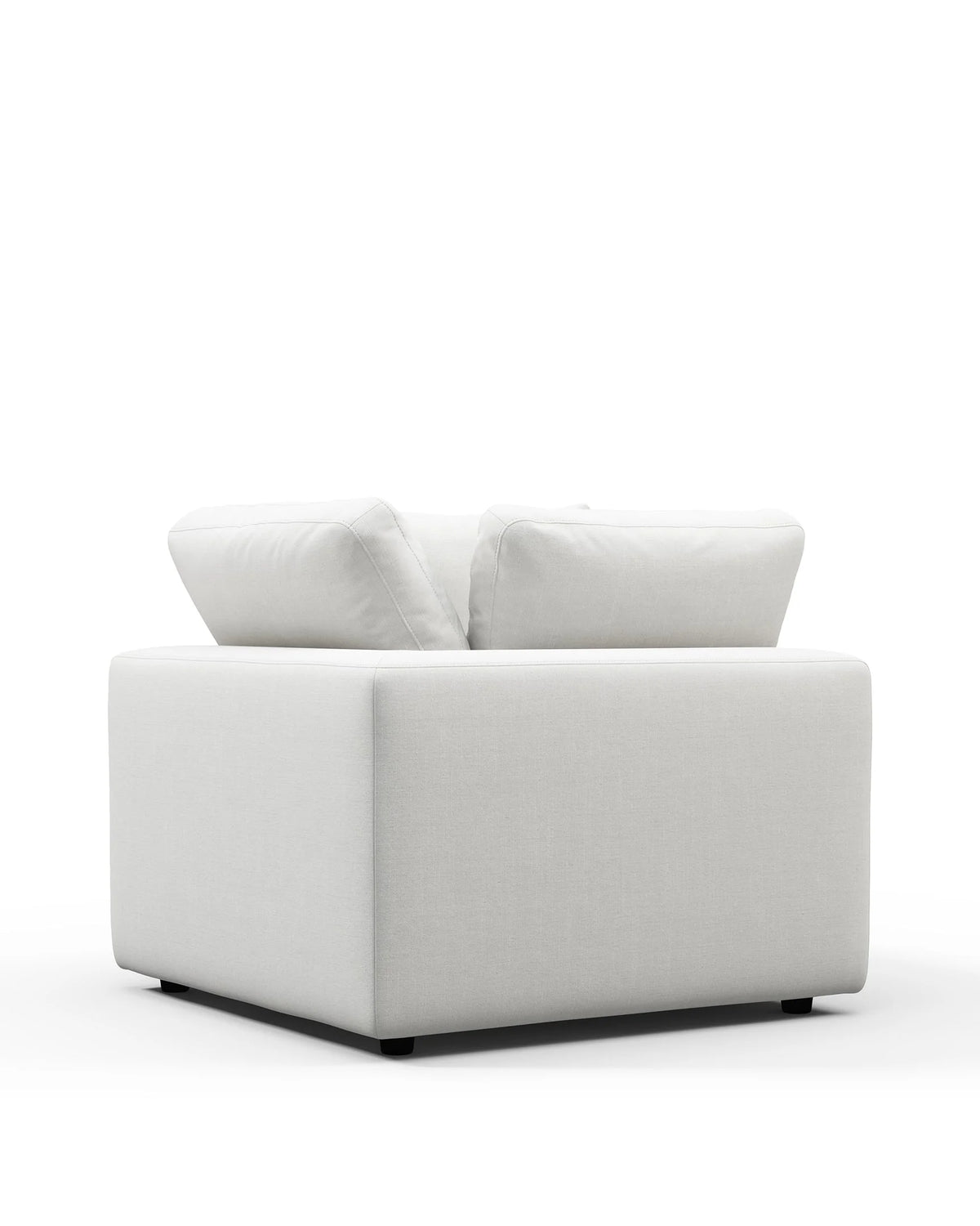 Skya™ sofa module corner | white linen - modules skya | modular element | madorne