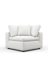 Skya™ sofa module corner | white linen - modules skya | modular element | madorne