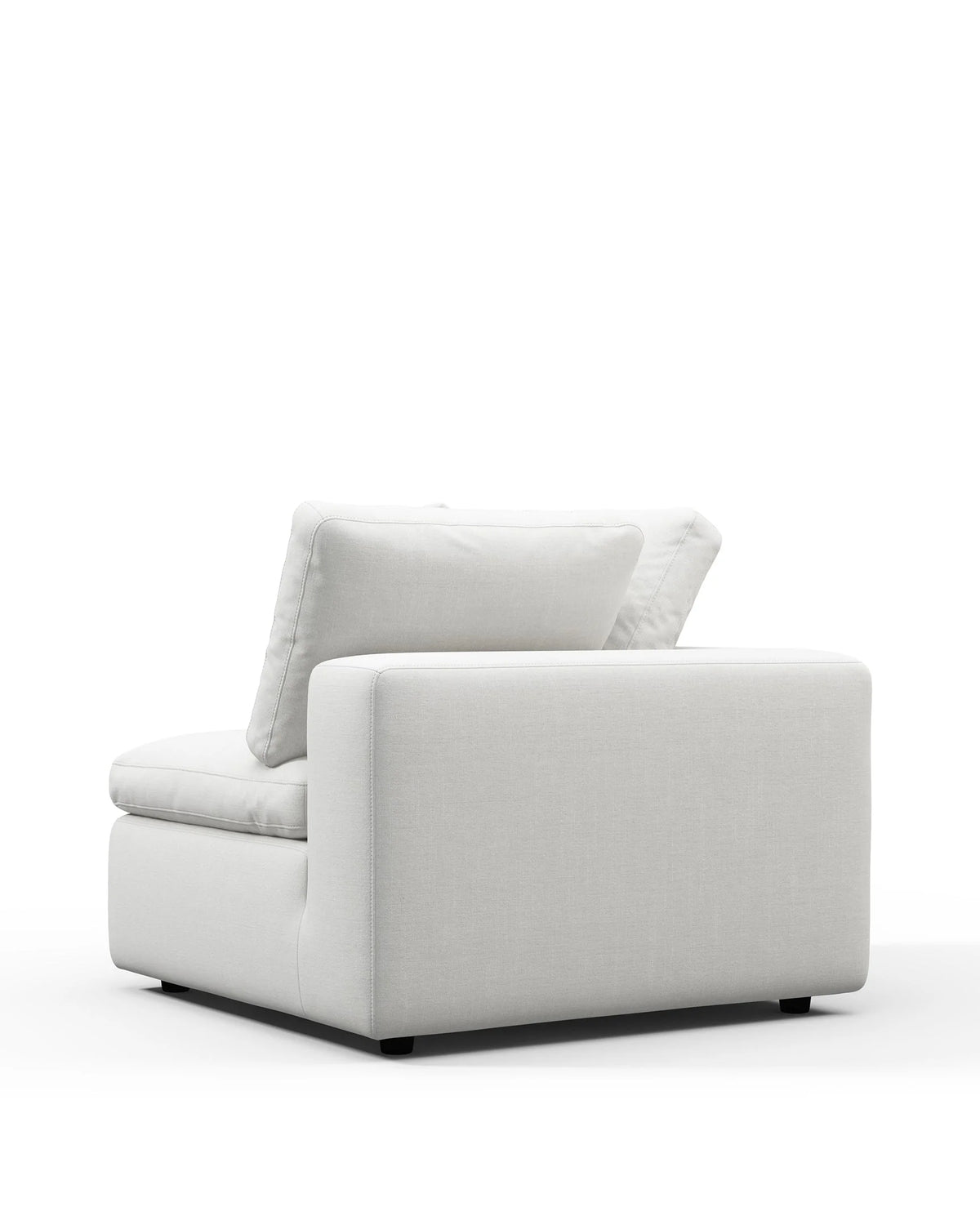Skya™ sofa module corner | white linen - modules skya | modular element | madorne