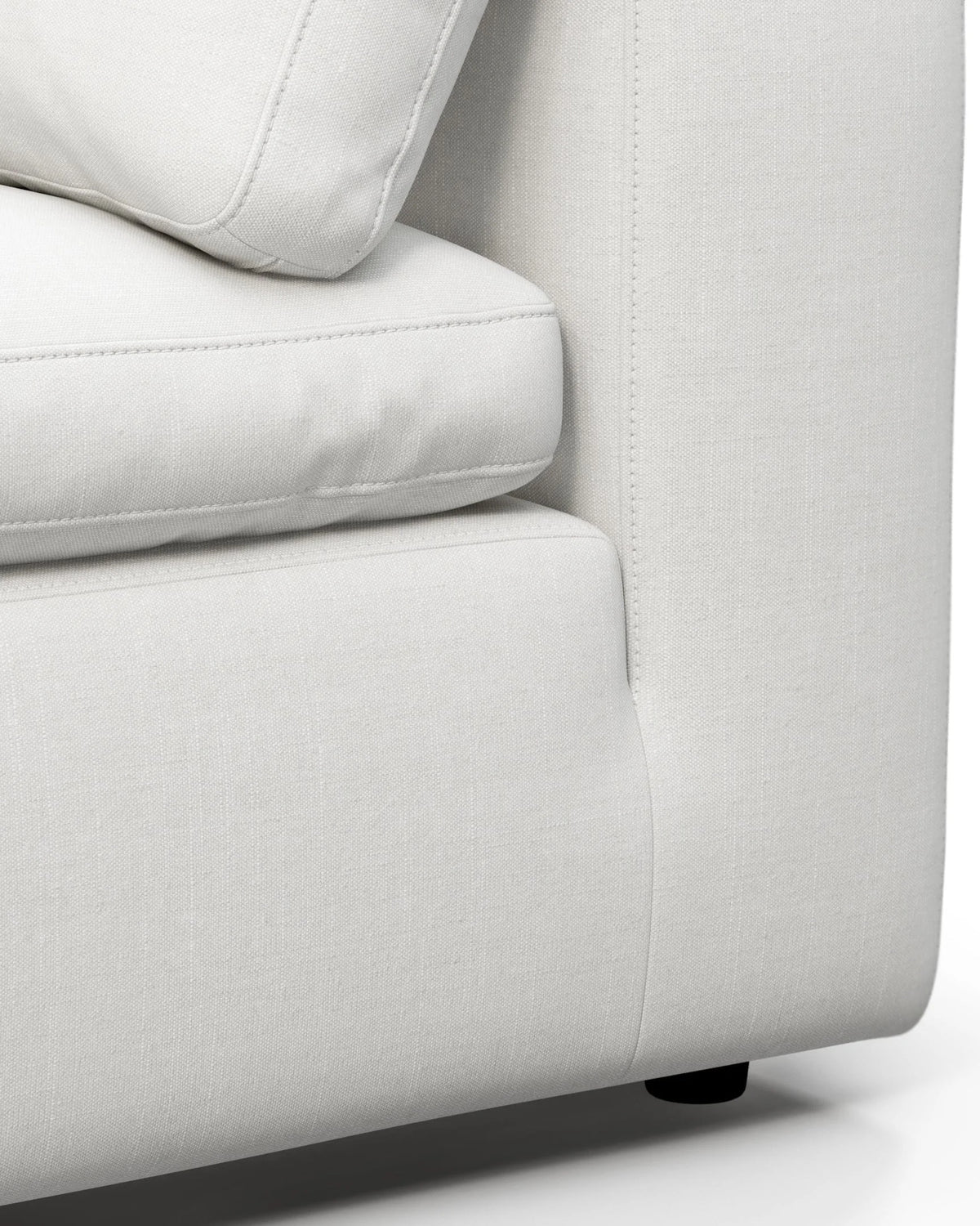 Skya™ sofa module corner | white linen - modules skya | modular element | madorne