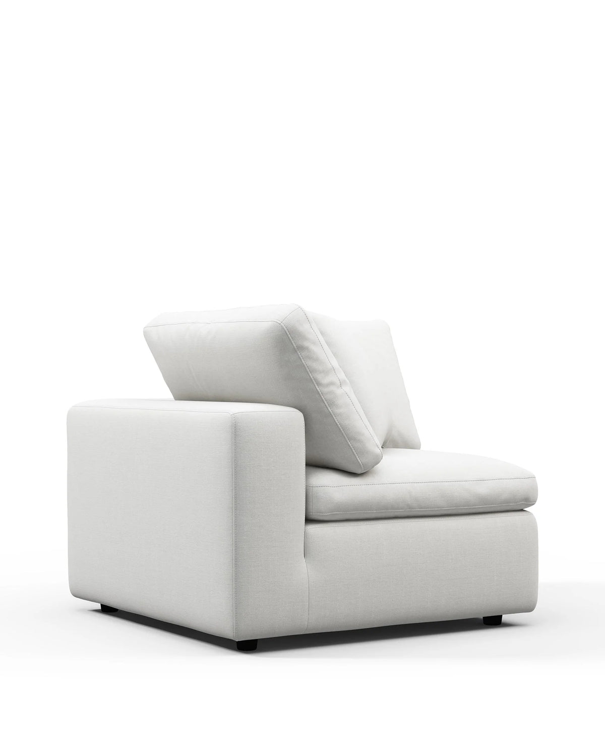 Skya™ sofa module corner | white linen - modules skya | modular element | madorne