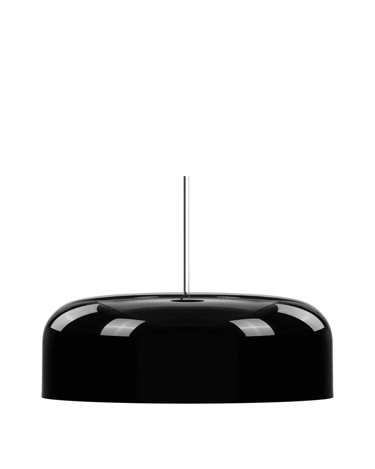 Smith 09™ ceiling light | wide metal shade - black - lighting 09 | madorne