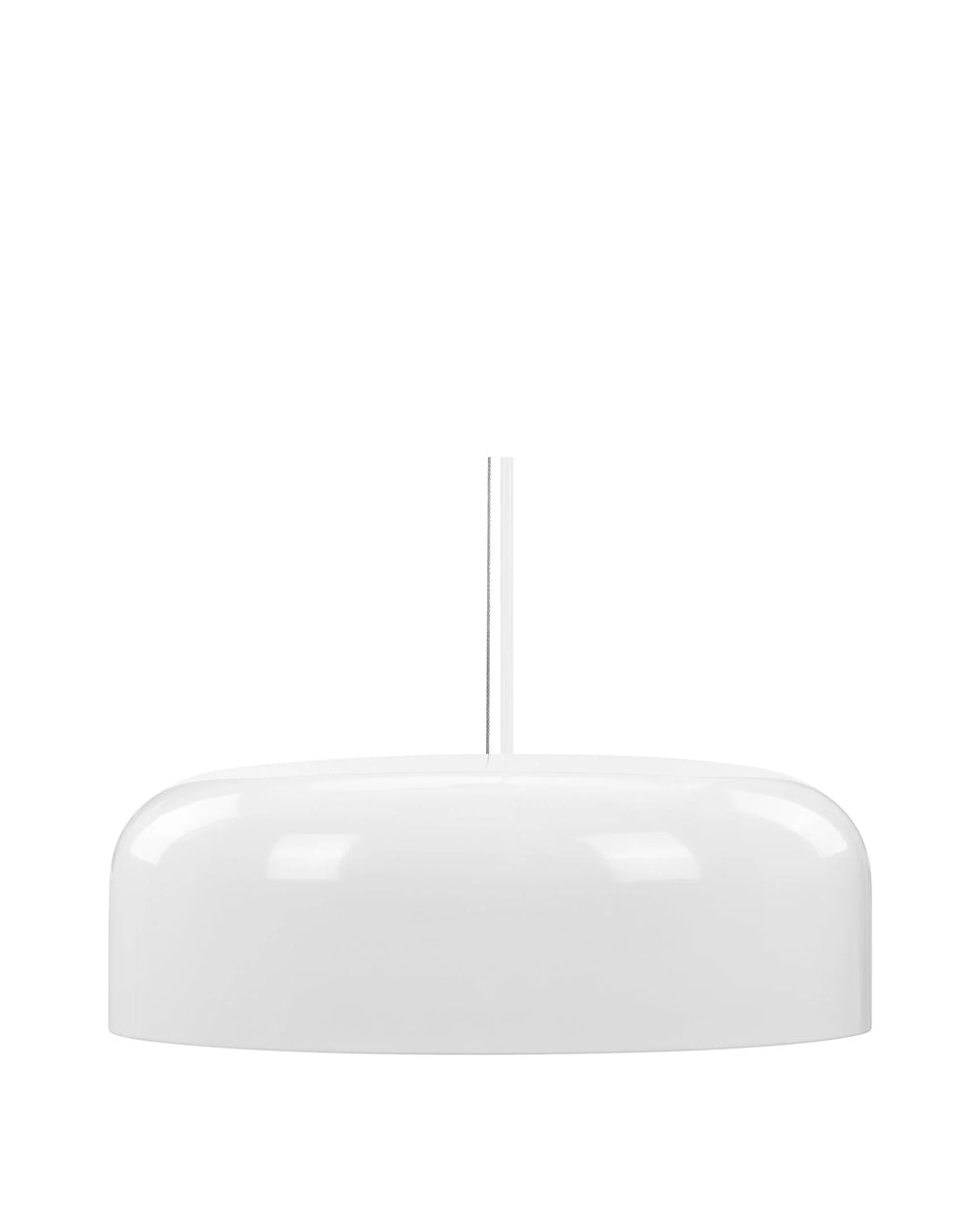 Smith 09™ ceiling light | wide metal shade - white - lighting 09 | madorne