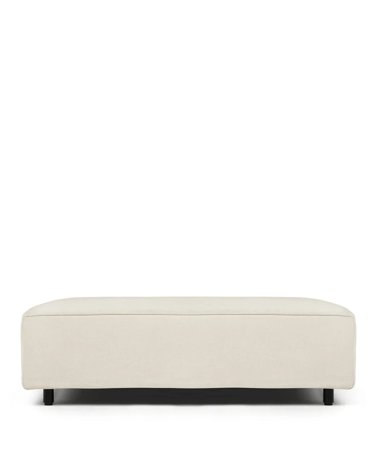 Softscape 08™ sectional module extra large seat | chenille - ivory / xl - modules 08 | designer mod...