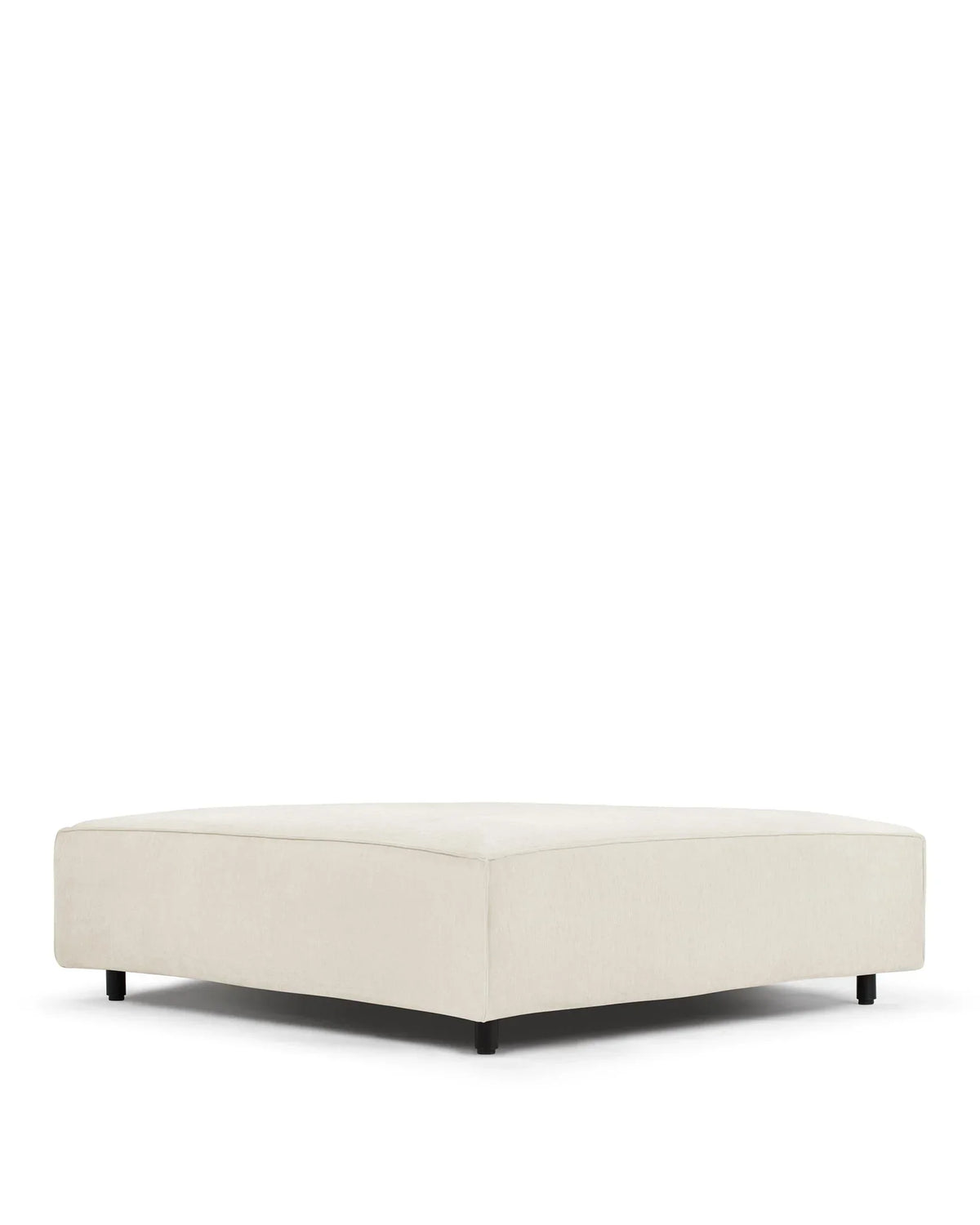 Softscape 08™ sectional module extra large seat | chenille - ivory / xl - modules 08 | designer mod...