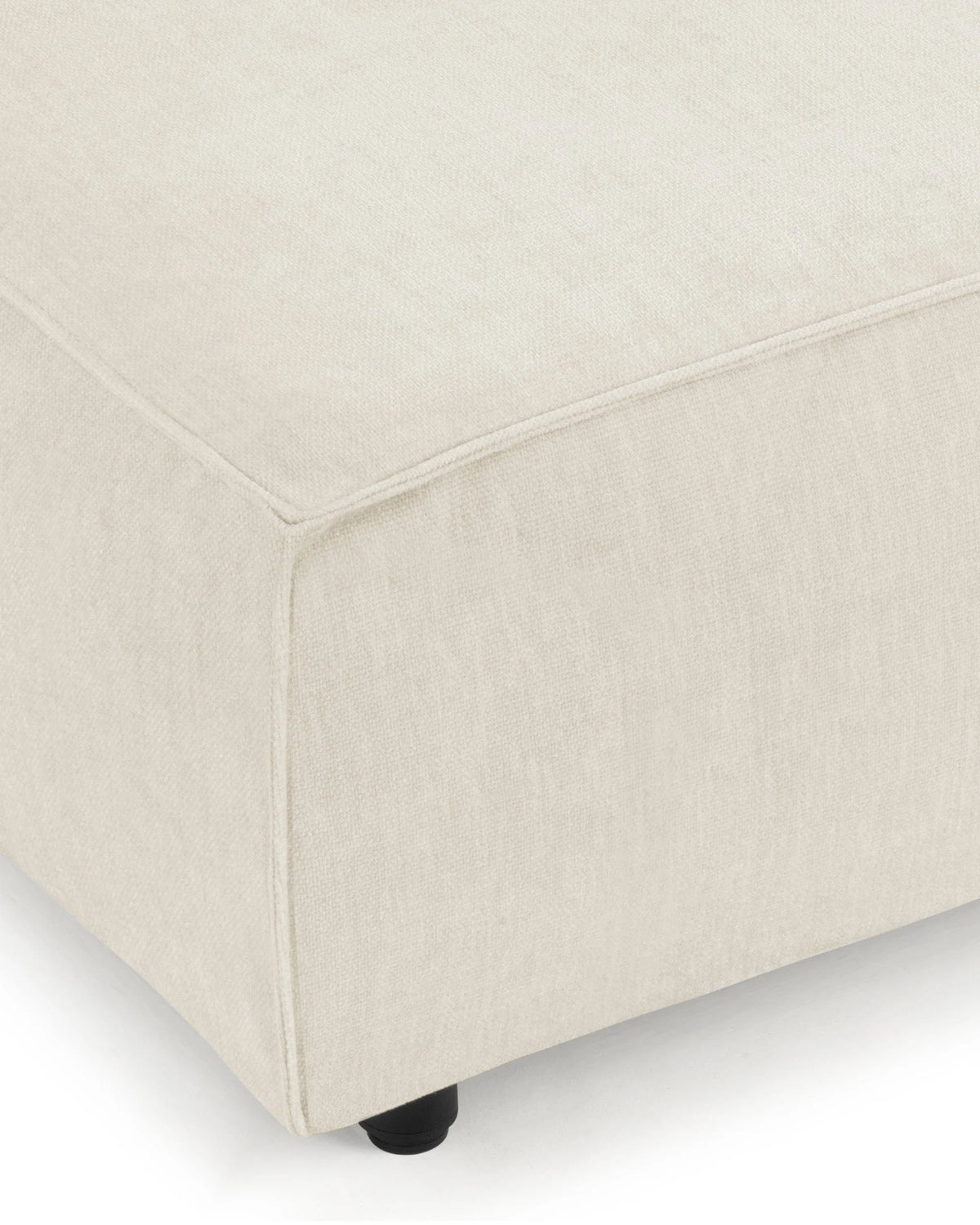 Softscape 08™ sectional module extra large seat | chenille - ivory / xl - modules 08 | designer mod...