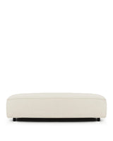 Softscape 08™ sectional module extra large seat | chenille - ivory / xxl - modules 08 | design...
