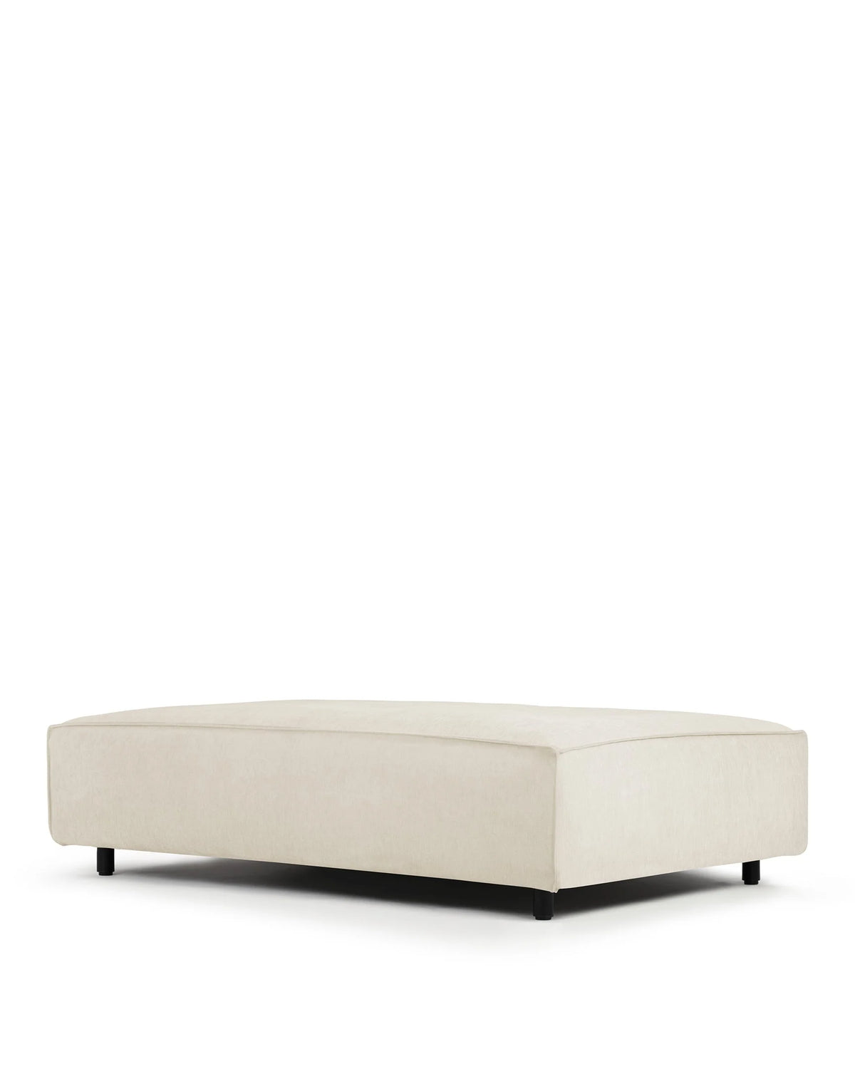 Softscape 08™ sectional module extra large seat | chenille - ivory / xxl - modules 08 | design...
