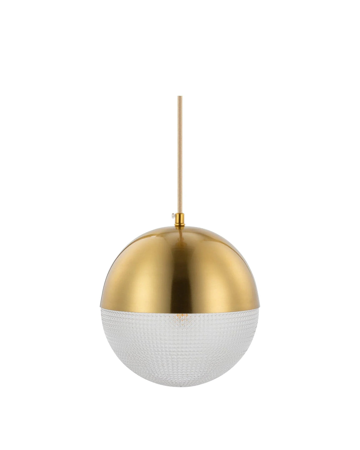 Sol facet™ pendant | glass and black metal - brass - lighting lens flair pendant-inspired | madorne