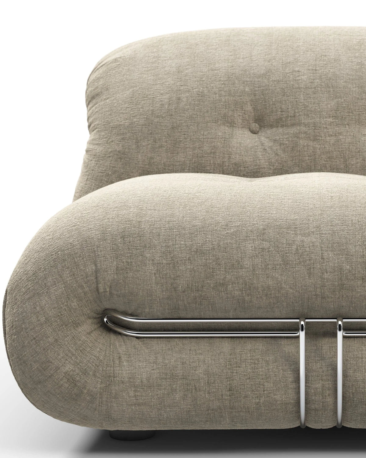 Soria 69™ three-seater sofa | external steel frame - 3 seaters 69 | madorne
