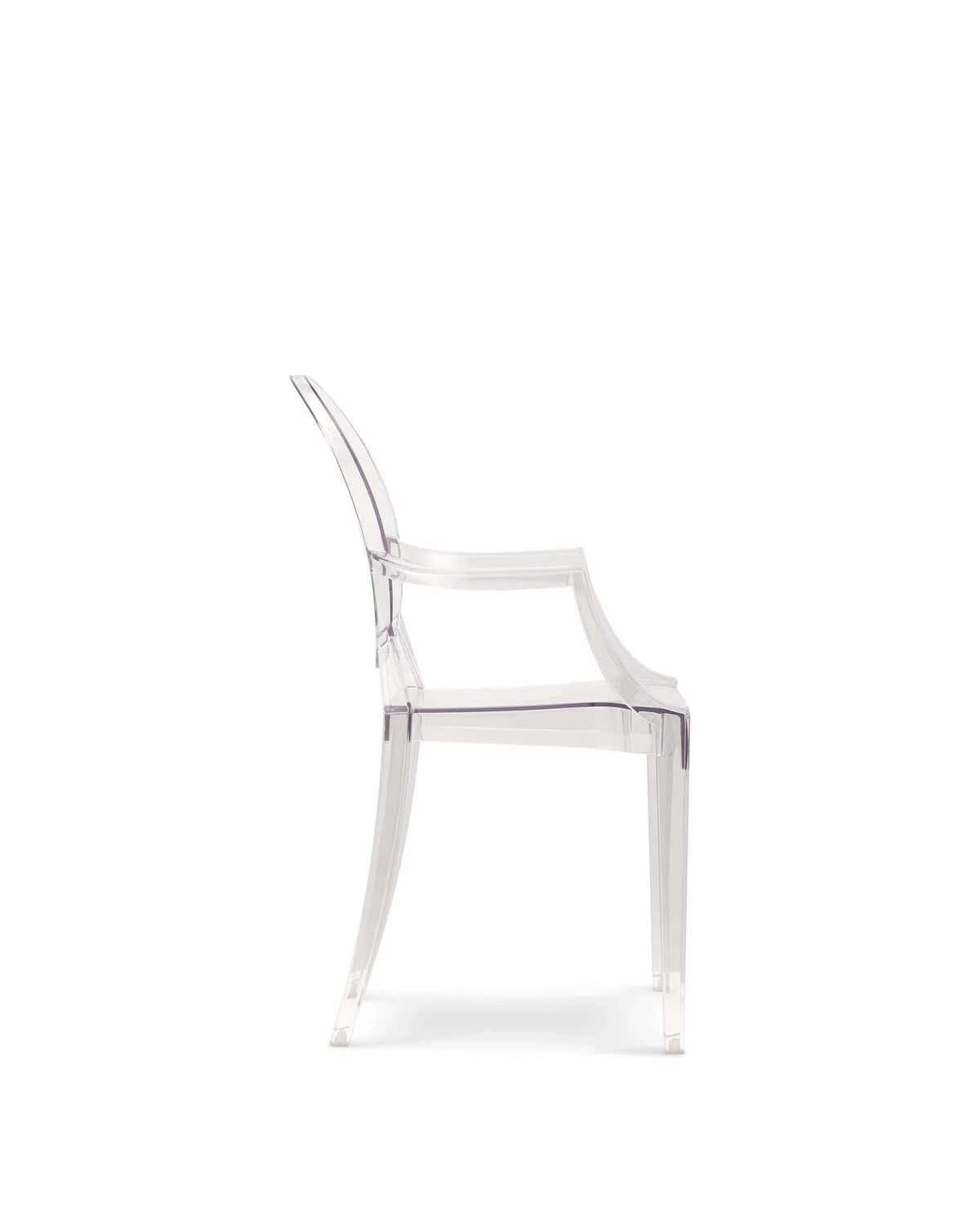 Spectra 02™ armchair | clear polycarbonate - dining chairs 02 | modern chair | madorne