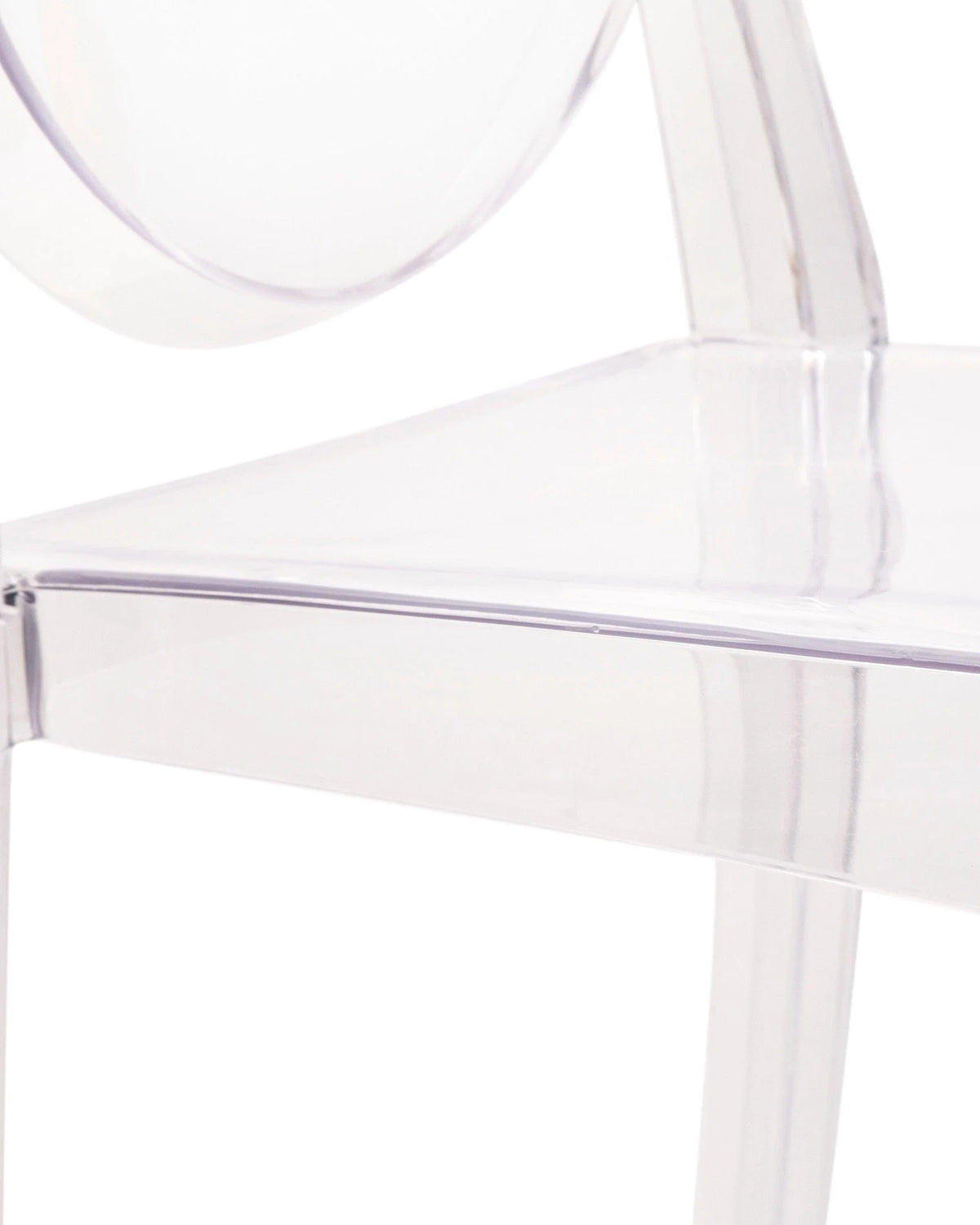 Spectra 05™ side chair | clear polycarbonate - dining chairs 05 | madorne