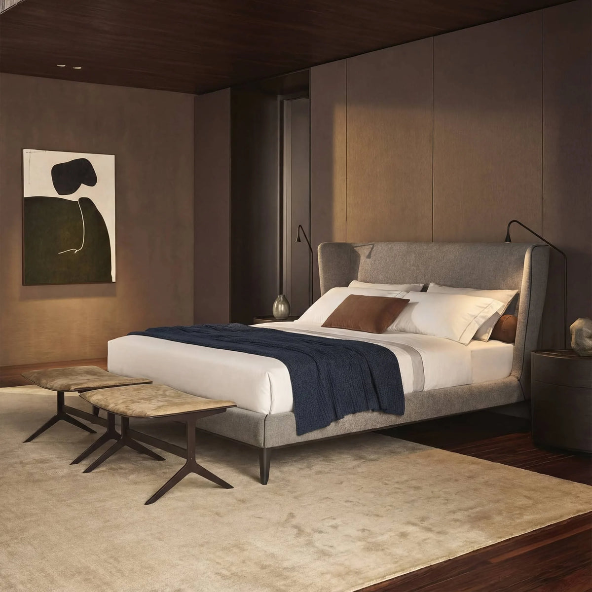 Tailor 20 Upholstered Bed Frame – detail view 2