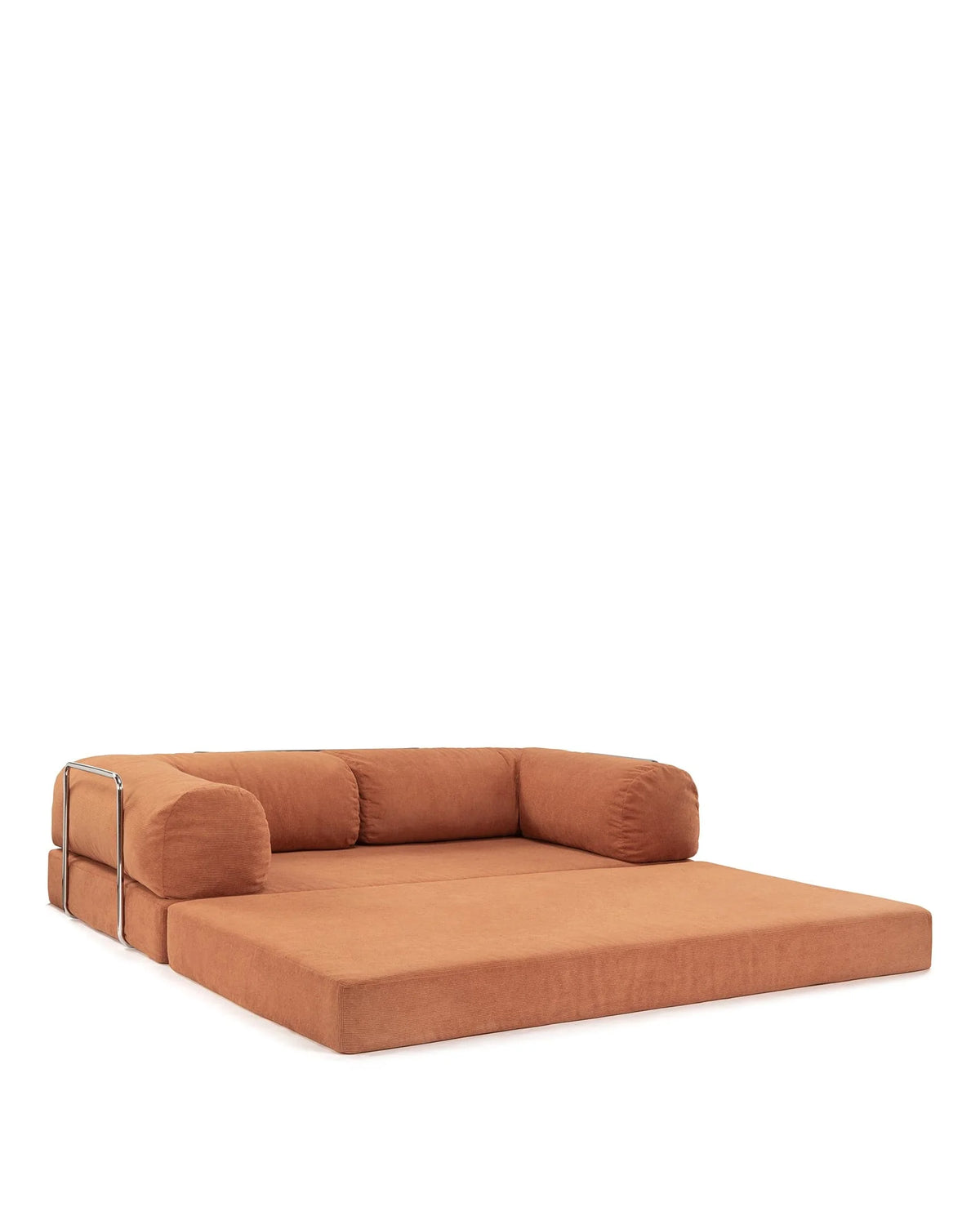Teda™ sleeper sofa | orange corduroy - sofas teda | modern | madorne