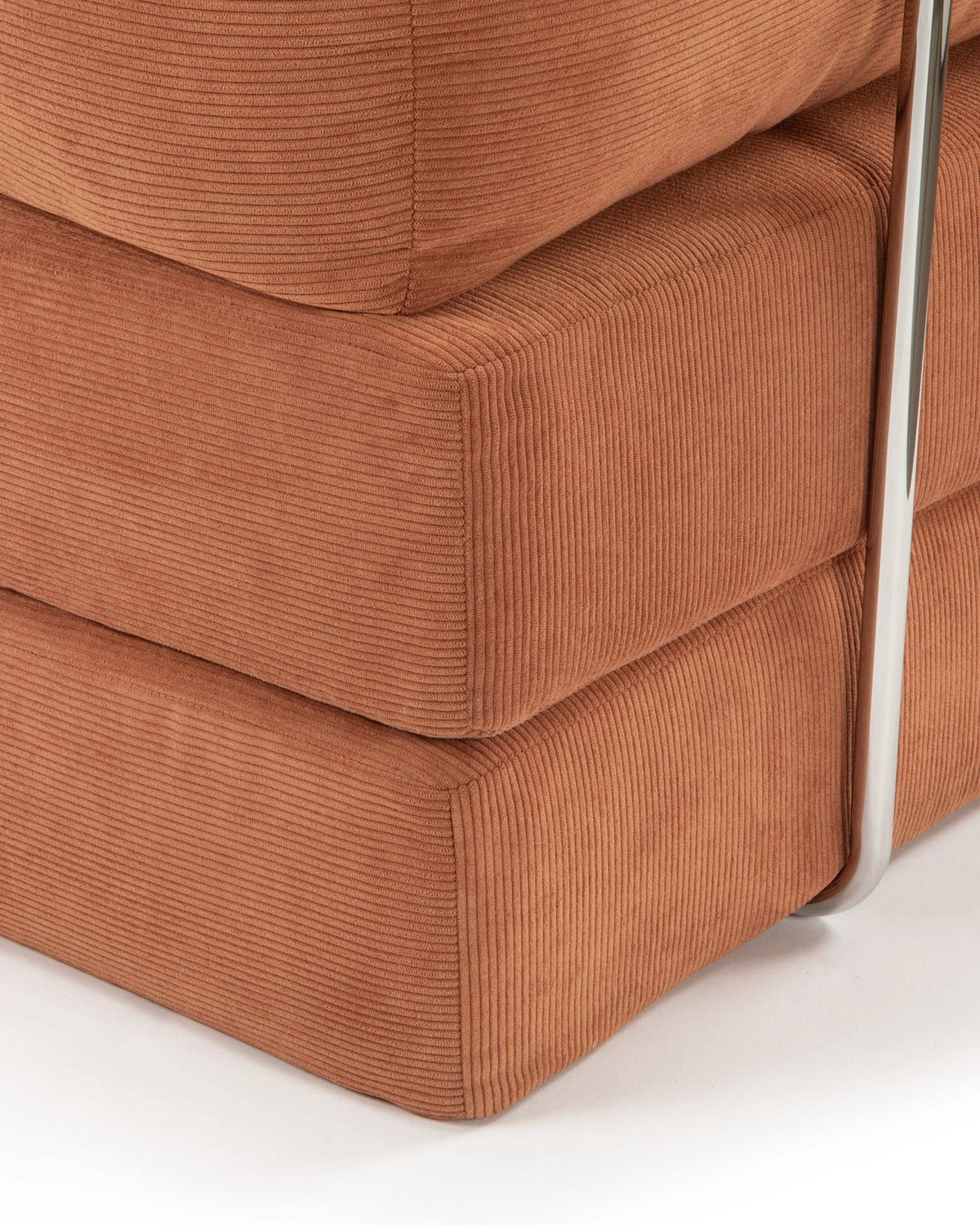Teda™ sleeper sofa | orange corduroy - sofas teda | modern | madorne