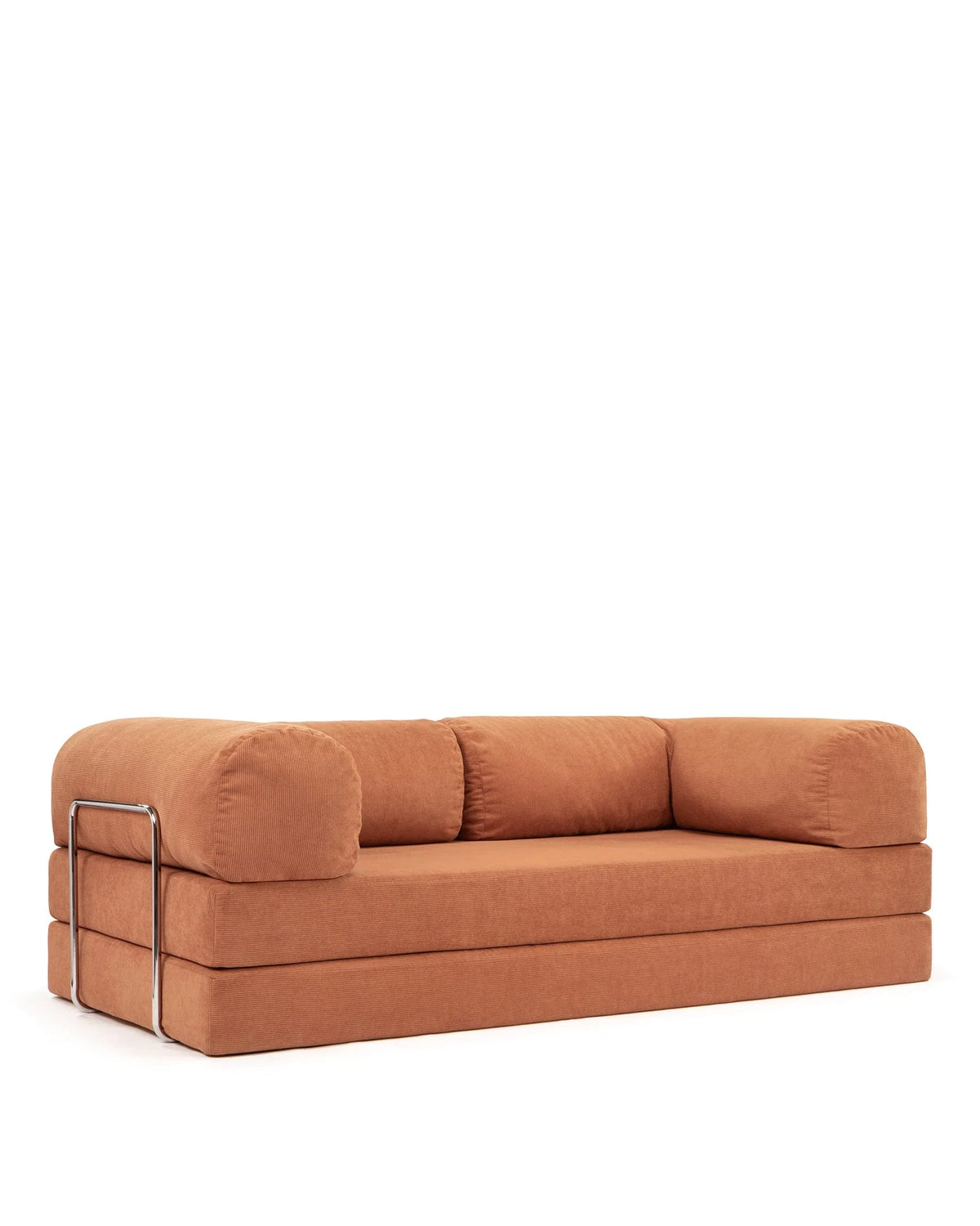Teda™ sleeper sofa | orange corduroy - sofas teda | modern | madorne
