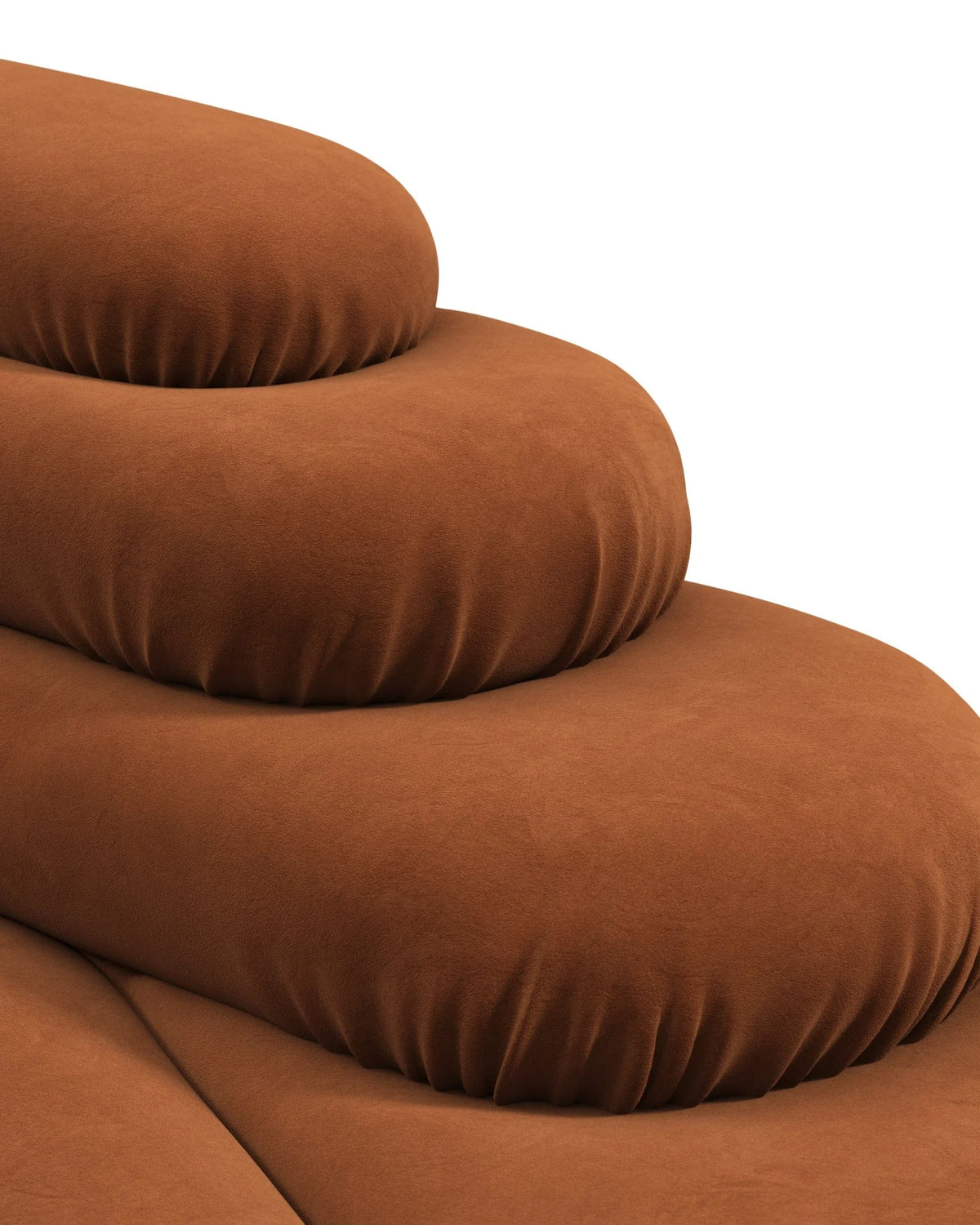 Terrace 73™ left-arm sofa | tiered upholstery - sectionals 73 | sectional module | madorne