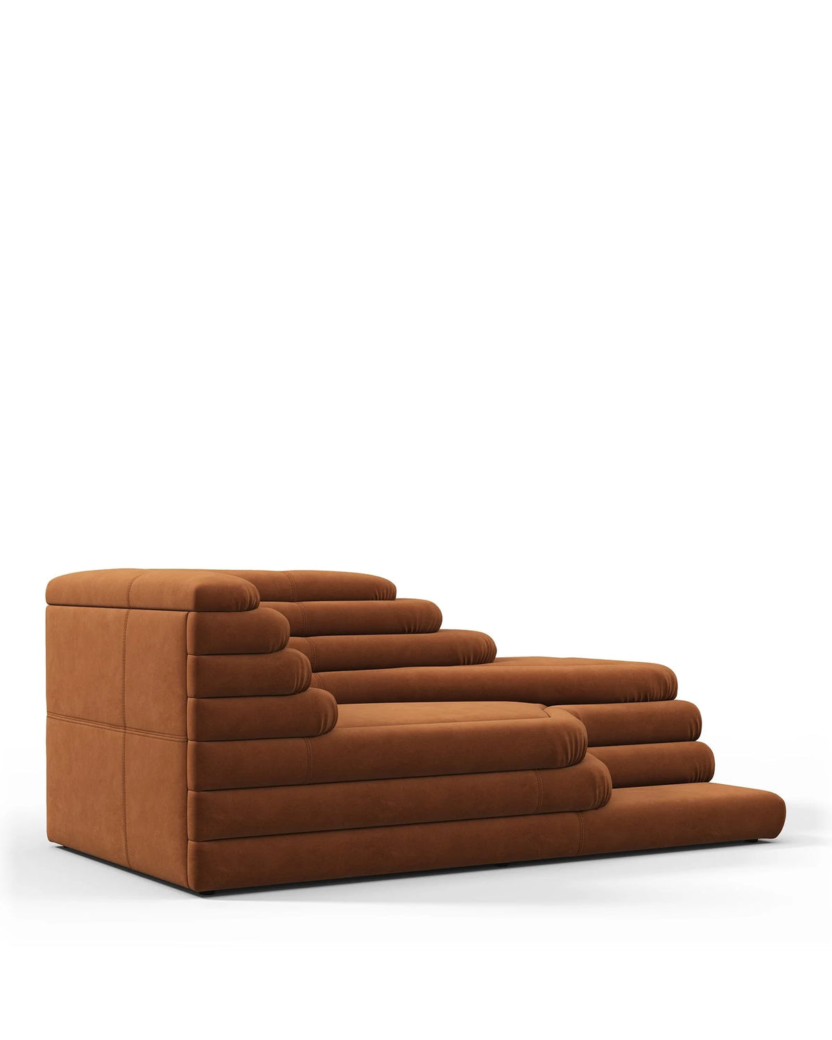 Terrace 73™ left-arm sofa | tiered upholstery - sectionals 73 | sectional module | madorne