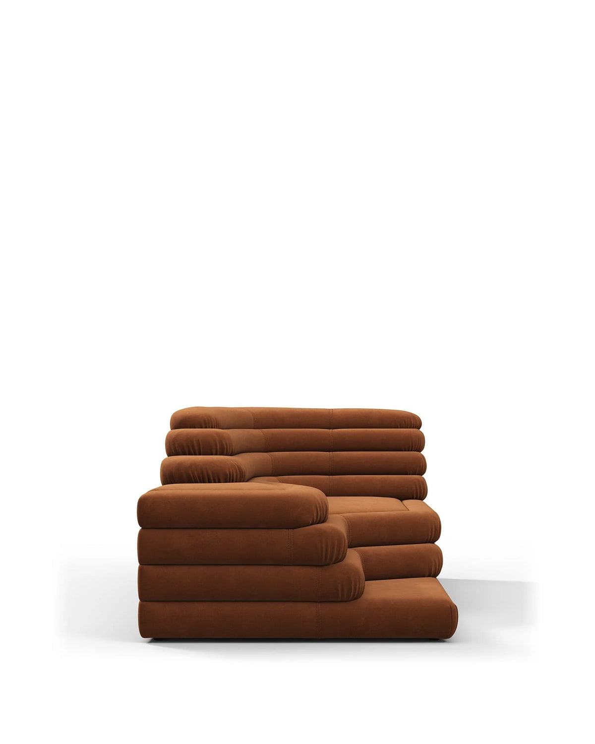 Terrace 73™ right-arm sofa | tiered upholstery - sectionals 73 | sectional module | madorne